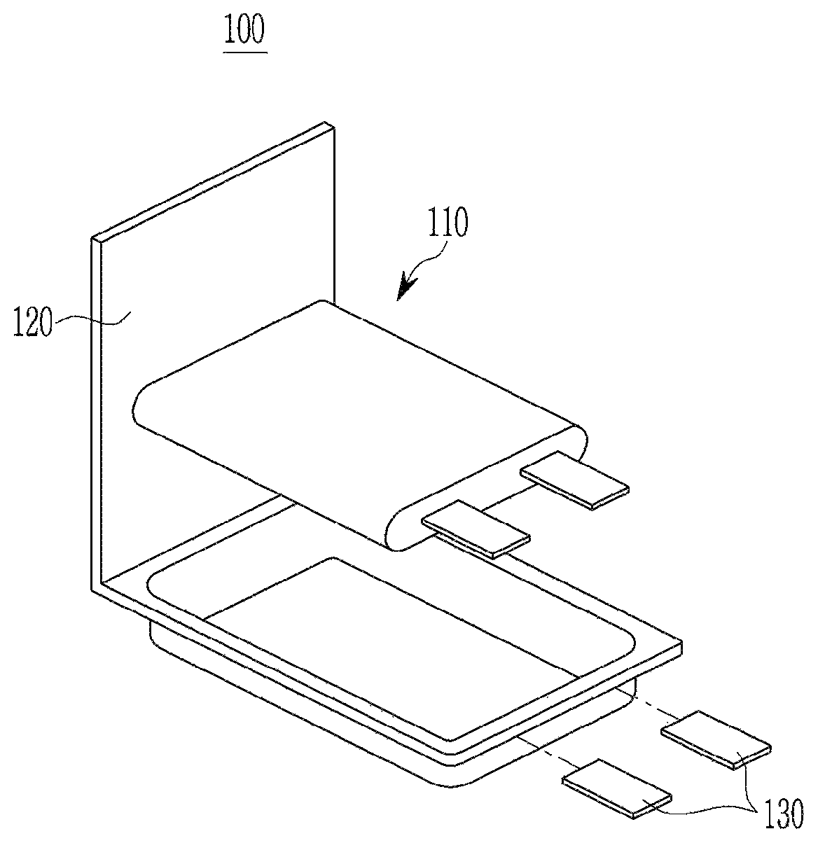 Patent US11784347 — Electrolyte for rechargeable lithium battery and rechargeable lithium battery including same — Figure 1