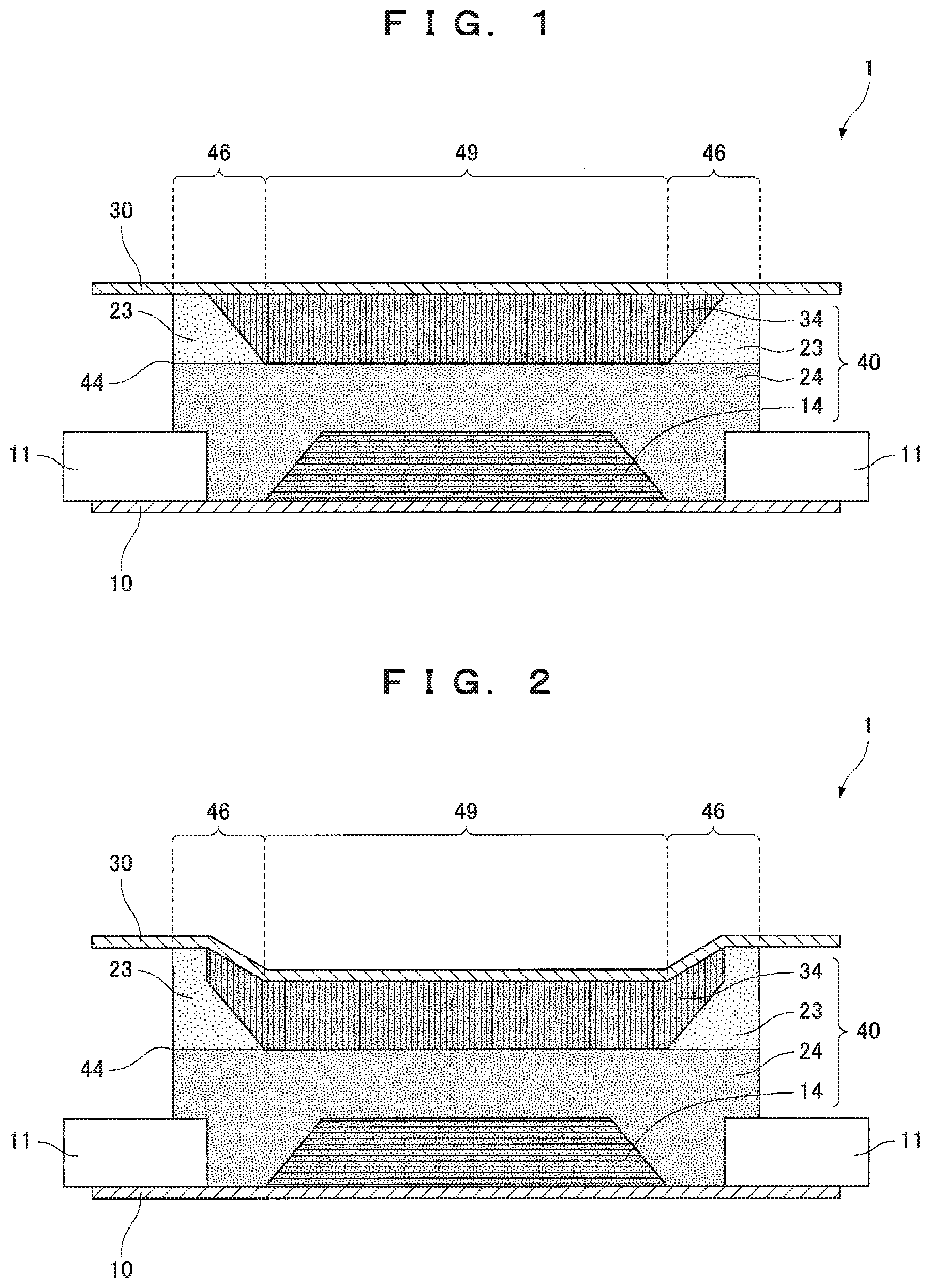 Patent US11784353 — All-solid state secondary cell and production method for the same — Figure 1