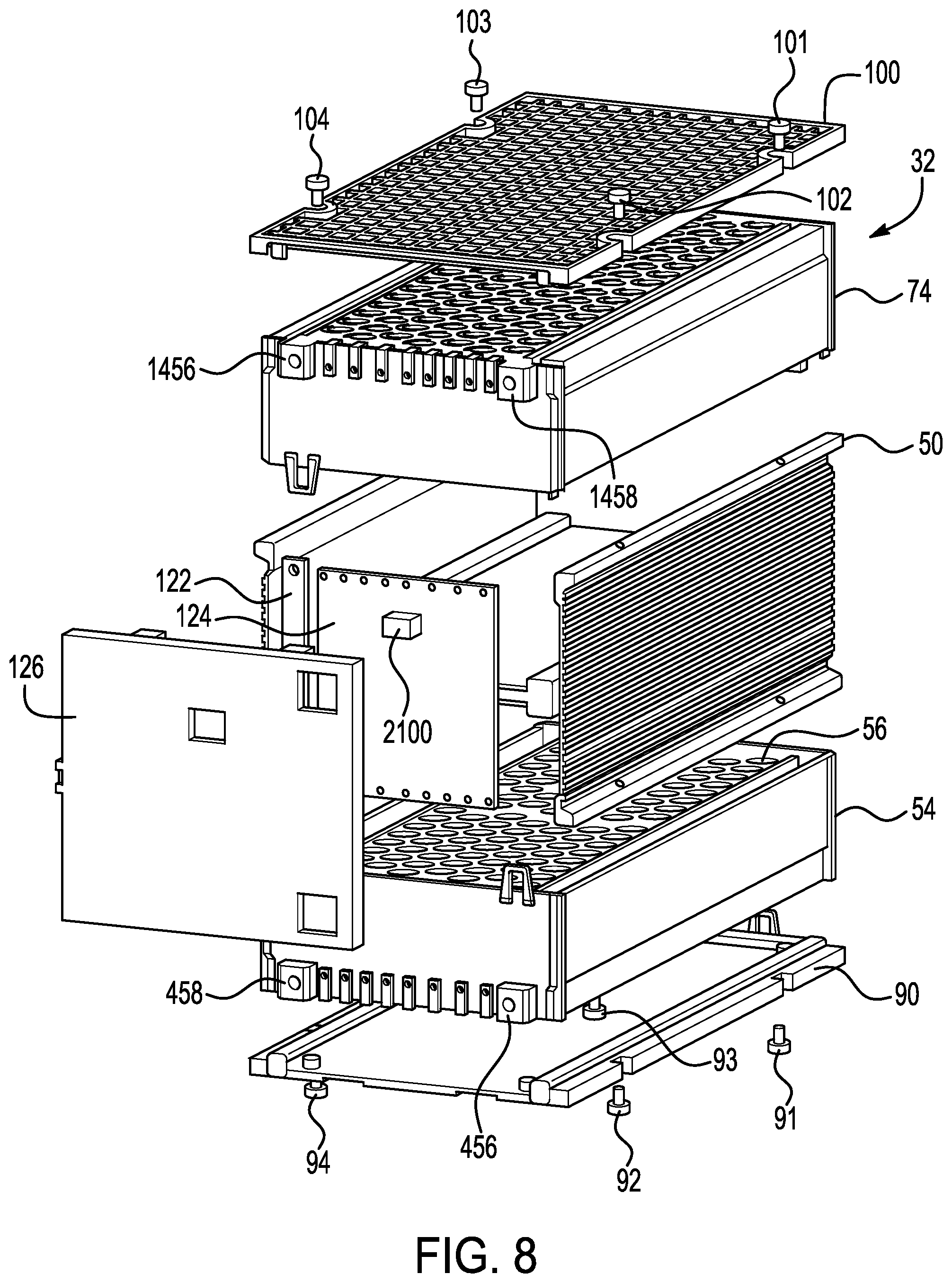 Patent US11784364 Figure 5 – Battery system having a battery module