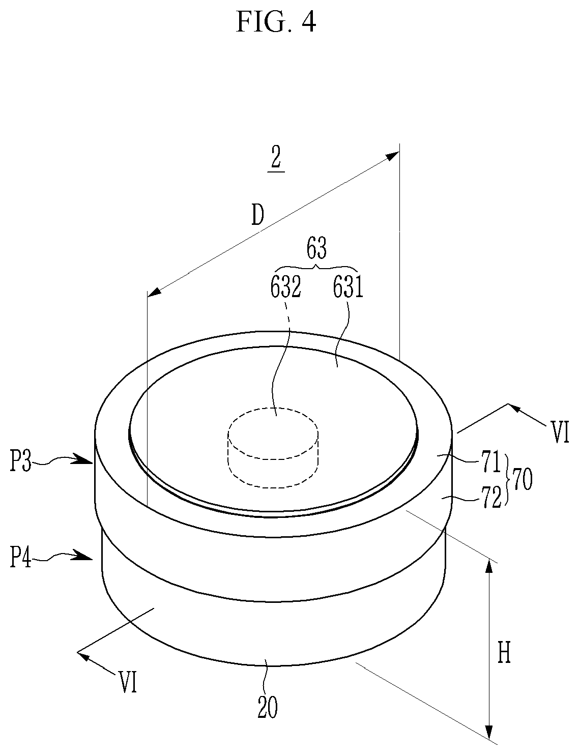Patent US11784379 Figure 4 – Button cell