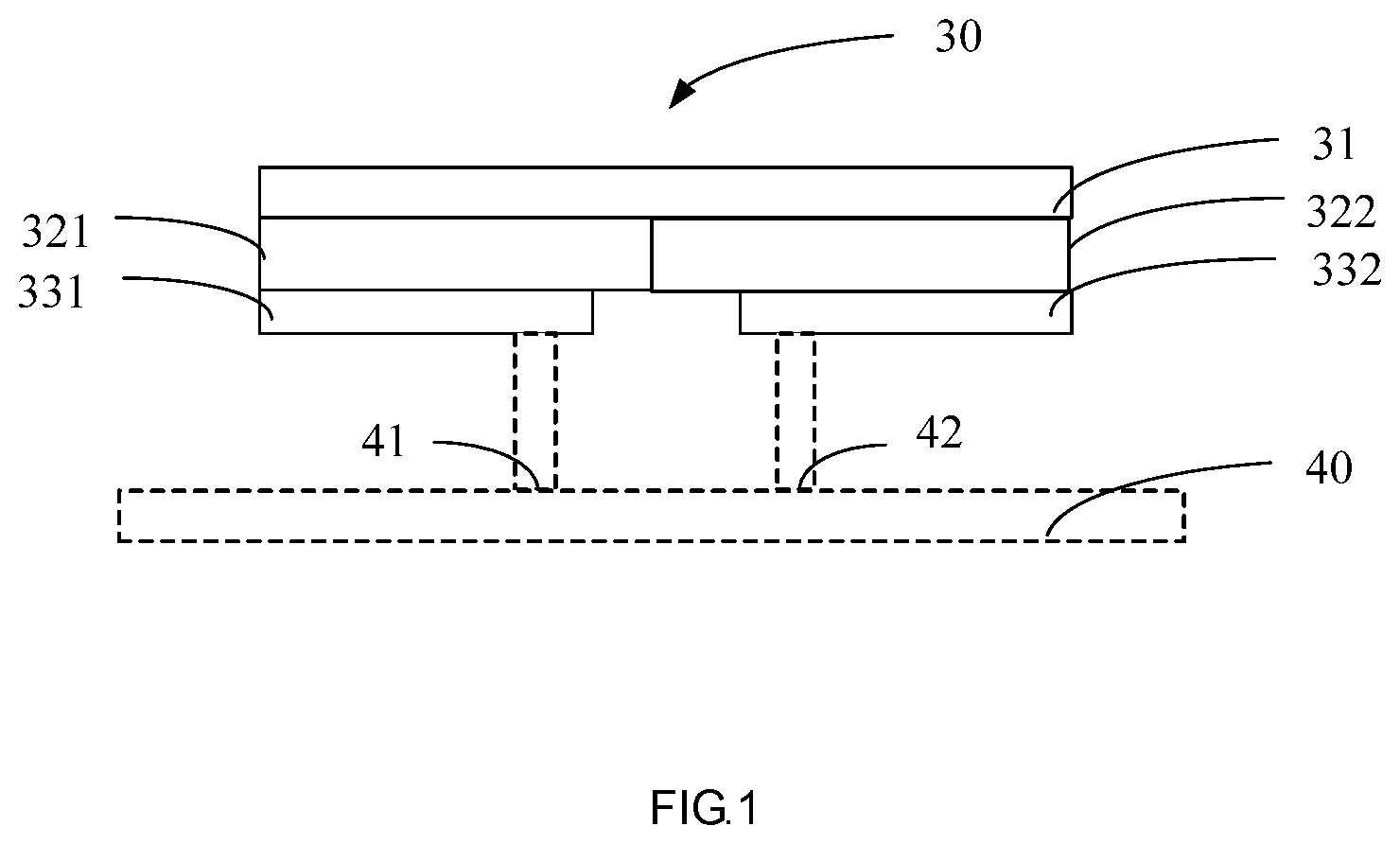 Patent US11784396 — Antenna and wireless earbud comprising the same — Figure 1