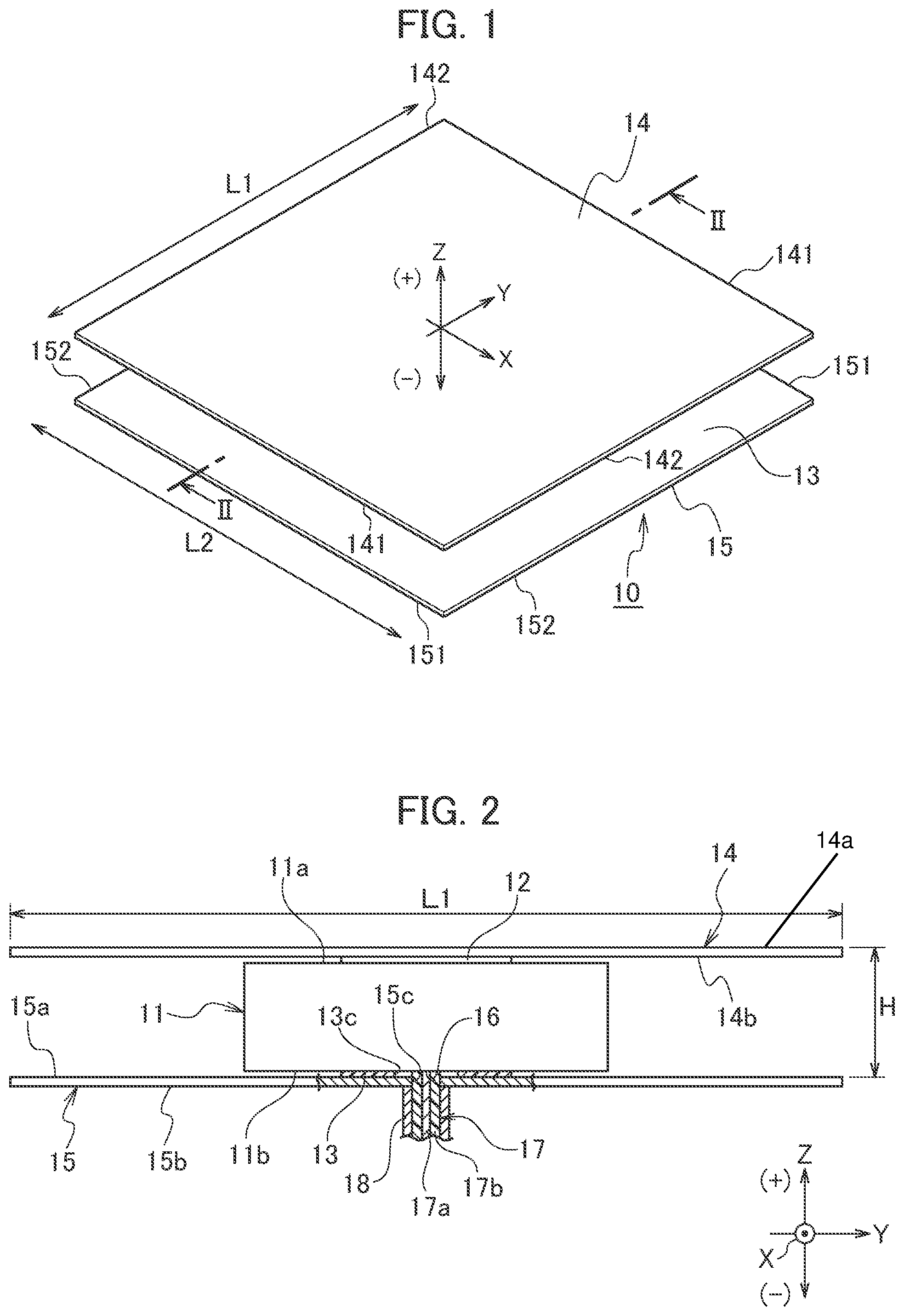Patent US11784400 — Thin antenna — Figure 1