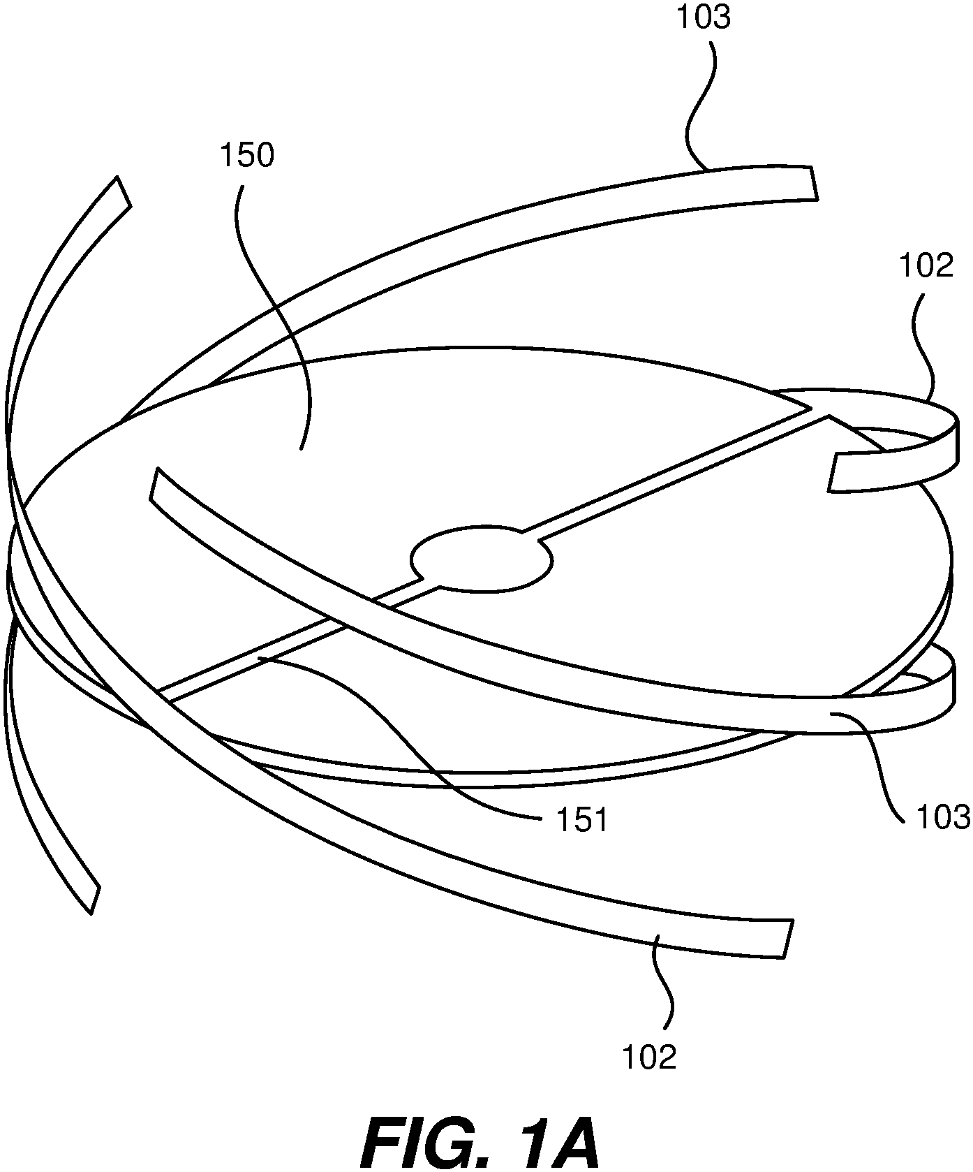 Patent US11784401 — Combination driven and parasitic element circularly polarized antenna — Figure 1