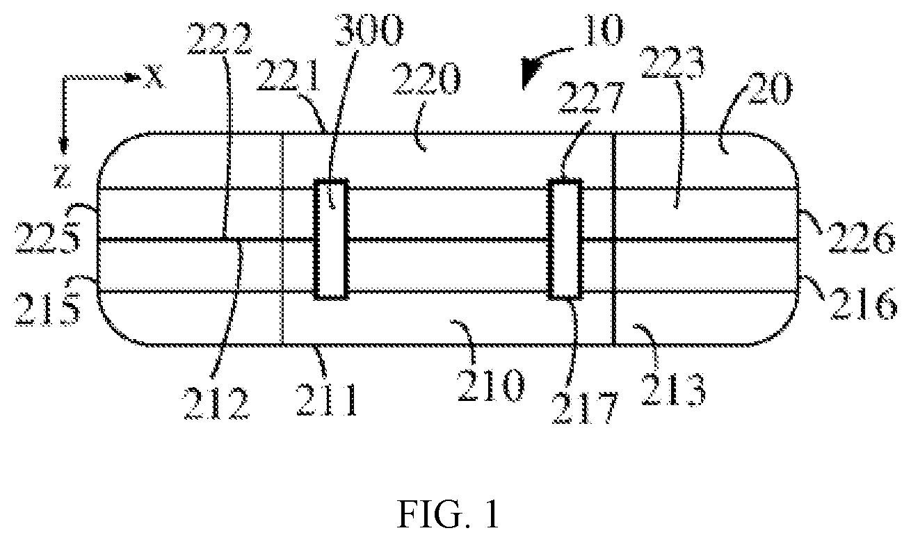 Patent US11784432 — Fixed pin charger having multiple body covers — Figure 1