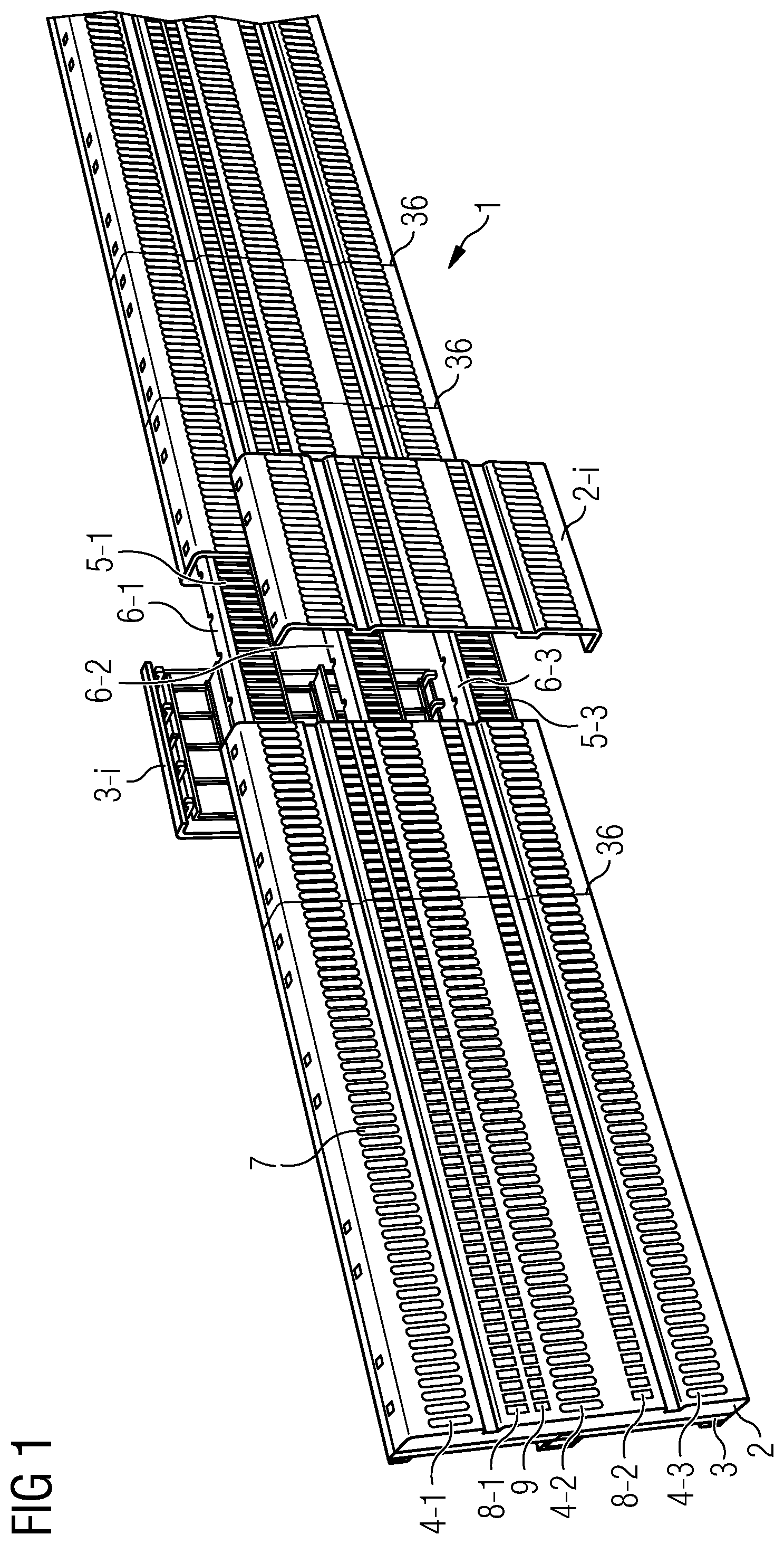 Patent US11784468 — Busbar board — Figure 1