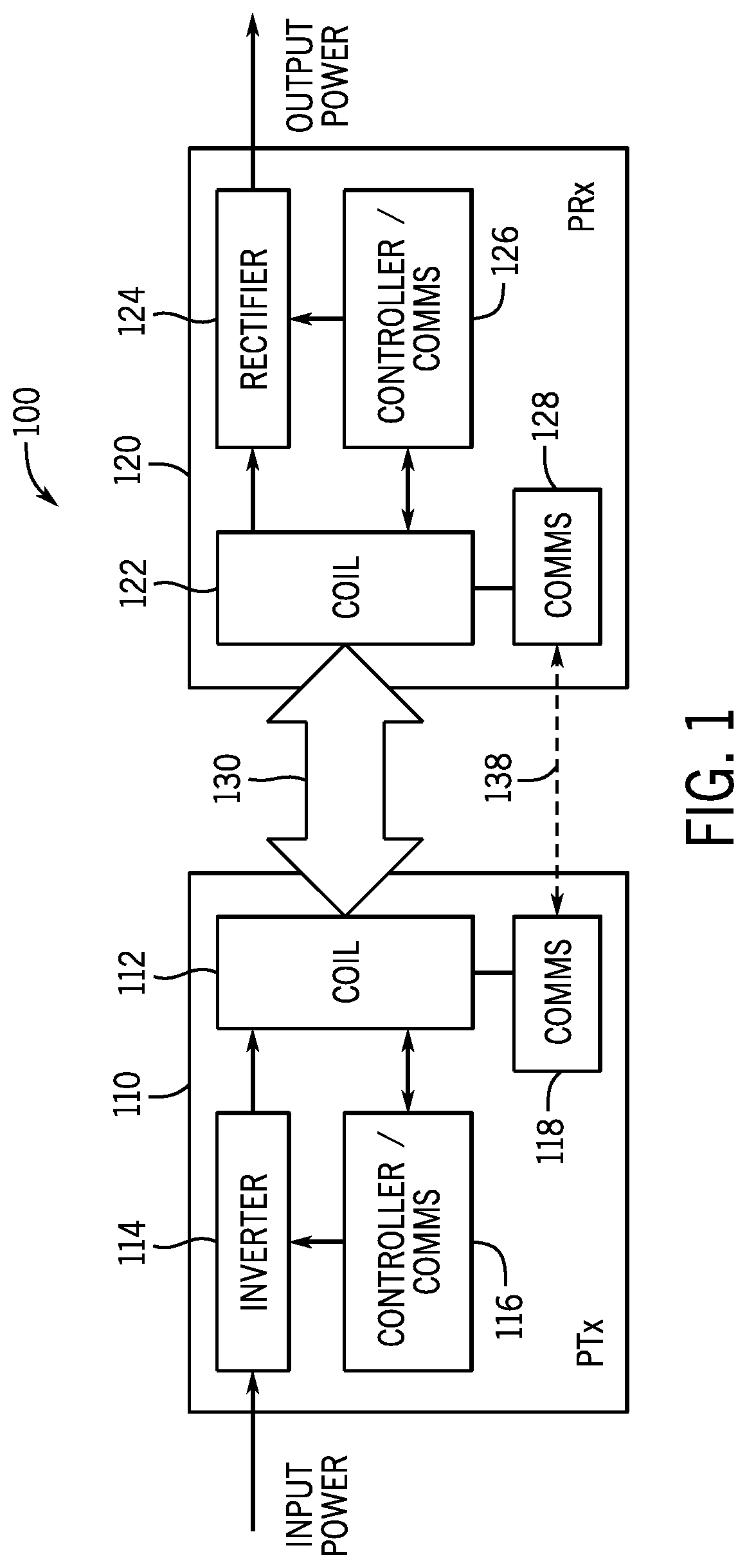 Patent US11784512 Figure 1 – Enhanced communications for wireless power transfer