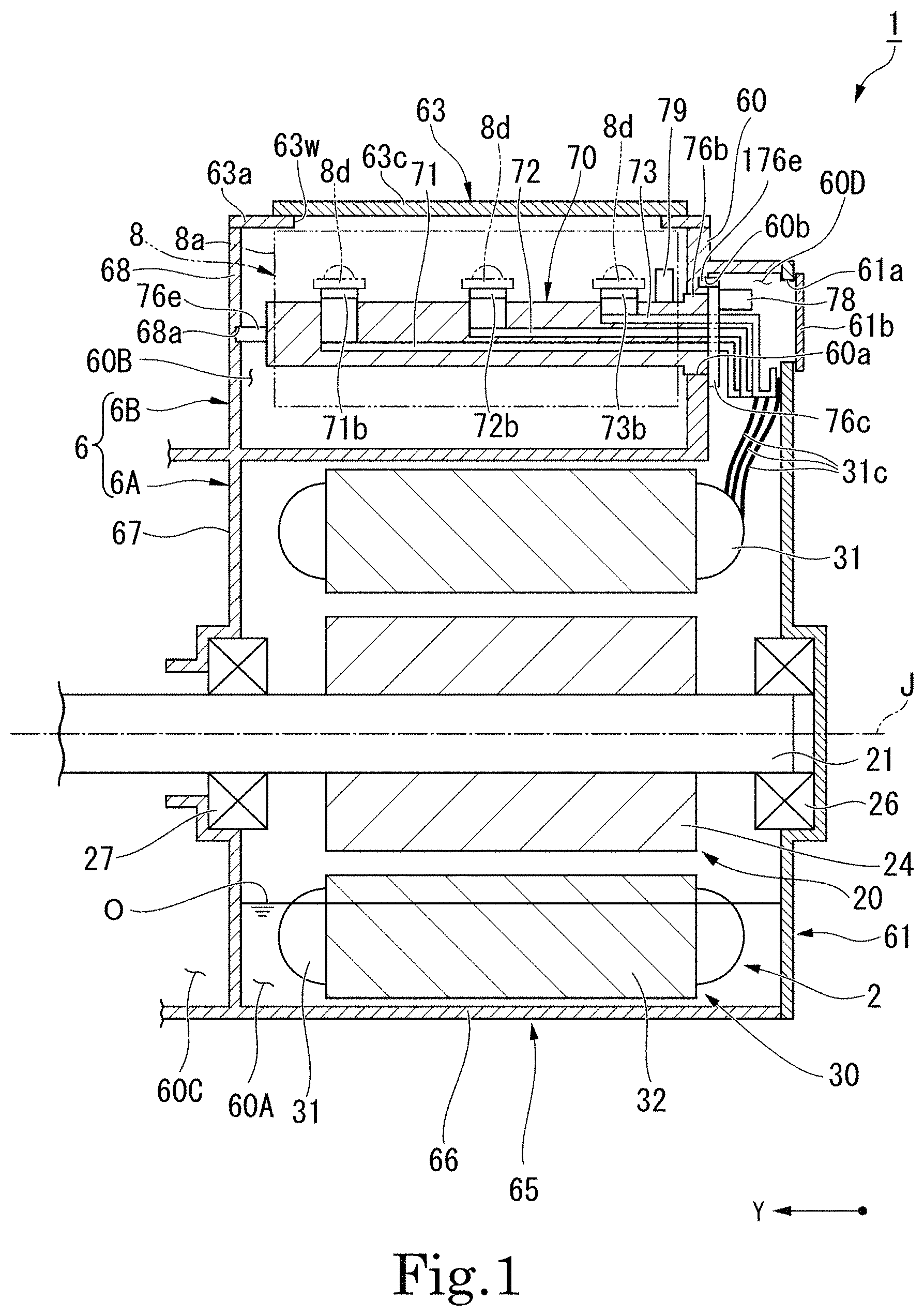 Patent US11784533 Figure 1 – Drive device