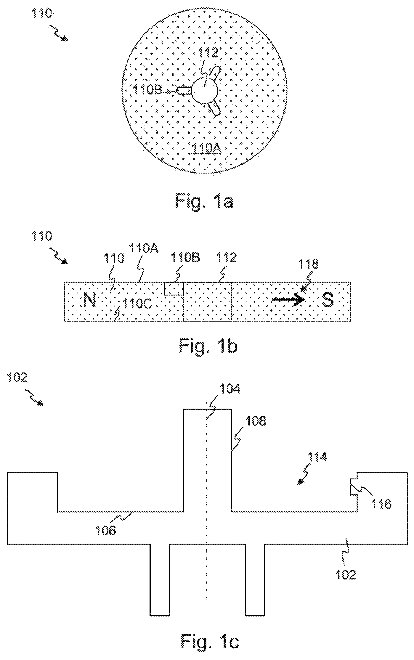 Patent US11784539 Figure 1 – Assembly comprising a component rotatable about a rotary axis for an actuating drive, and a sensor element attached to the rotatable component