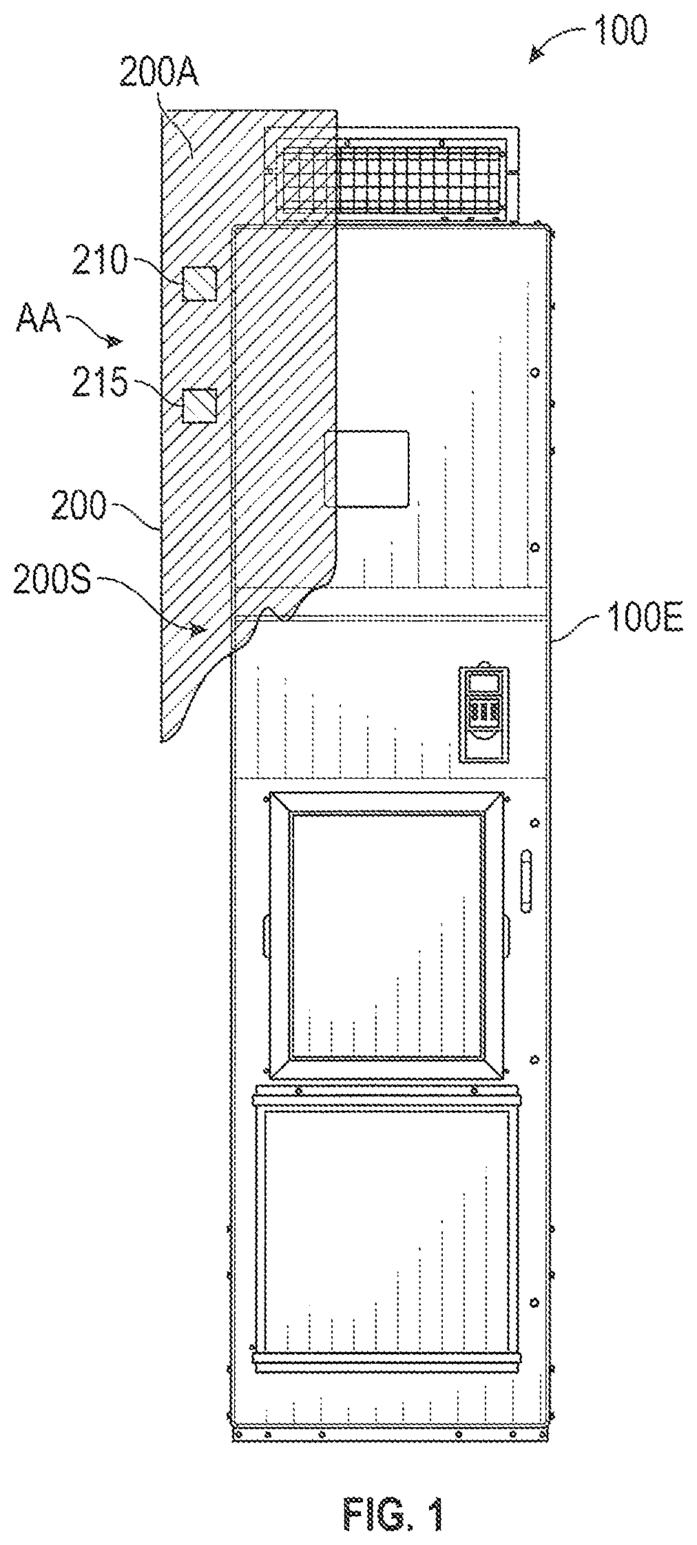 Patent US11784554 — Power conversion system with enhanced protection for gaseous corrosive atmospheres — Figure 1