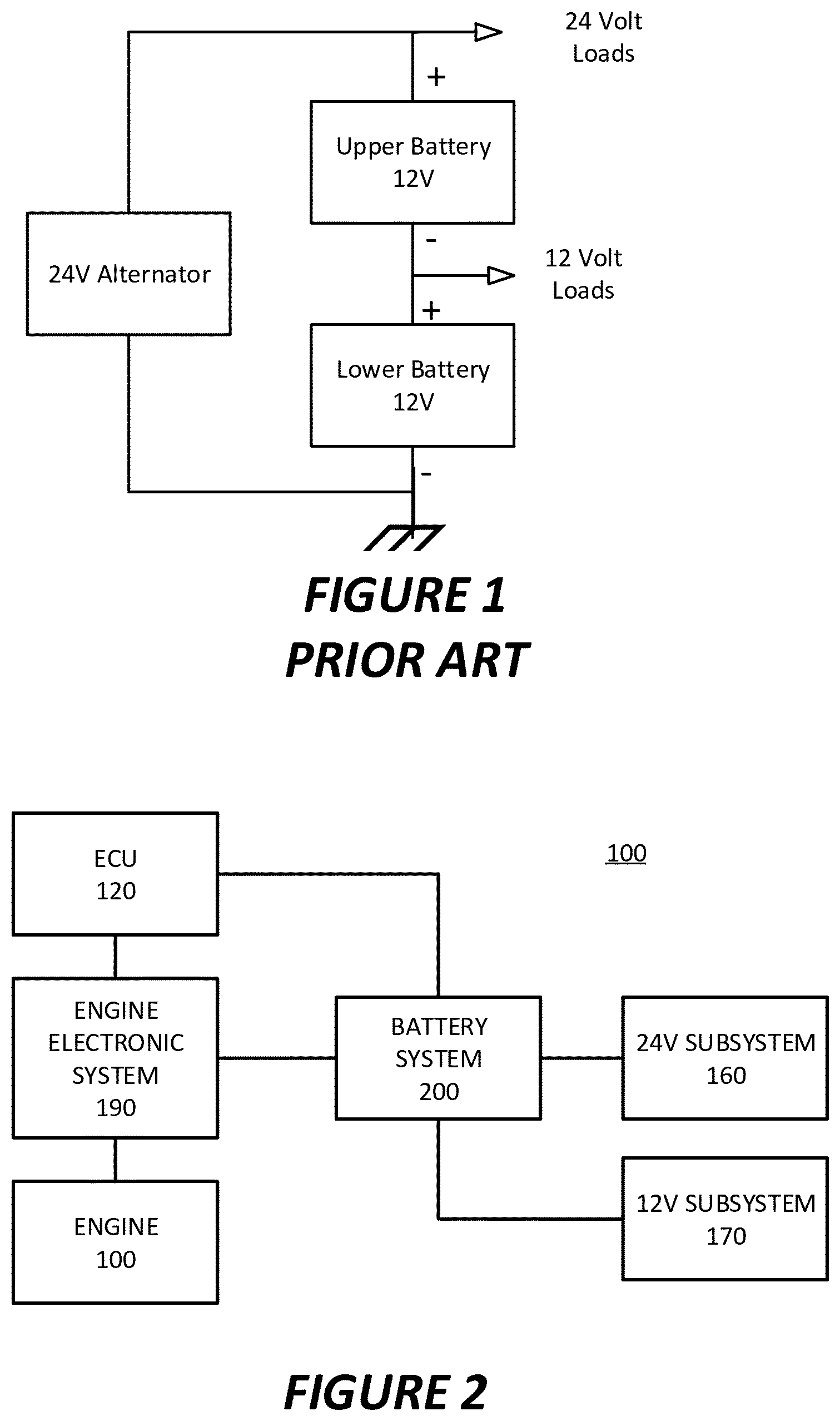 Patent US11784559 — DC/DC converter overload management in vehicle electrical systems — Figure 1