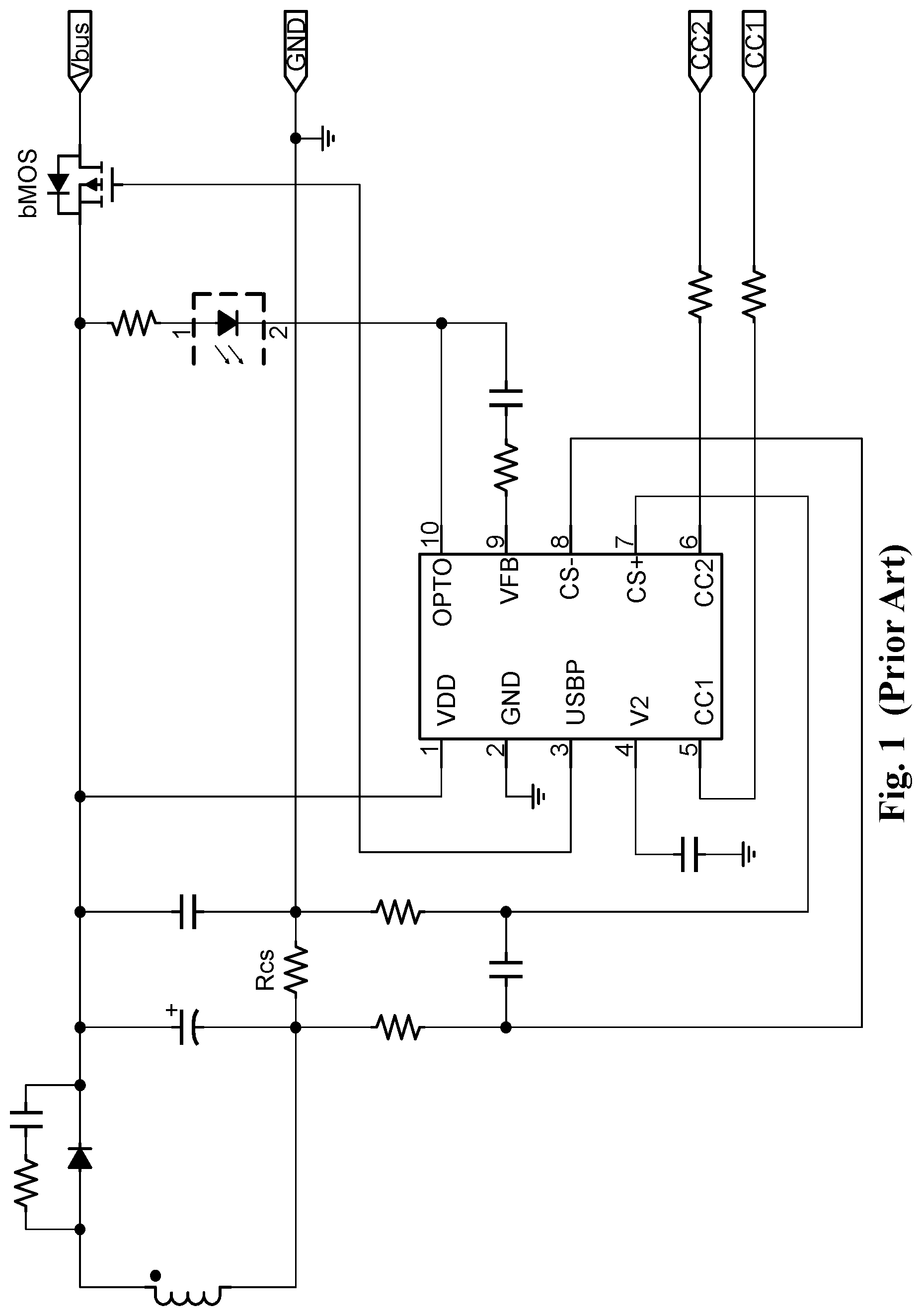Patent US11784570 — Power path switch circuit — Figure 1