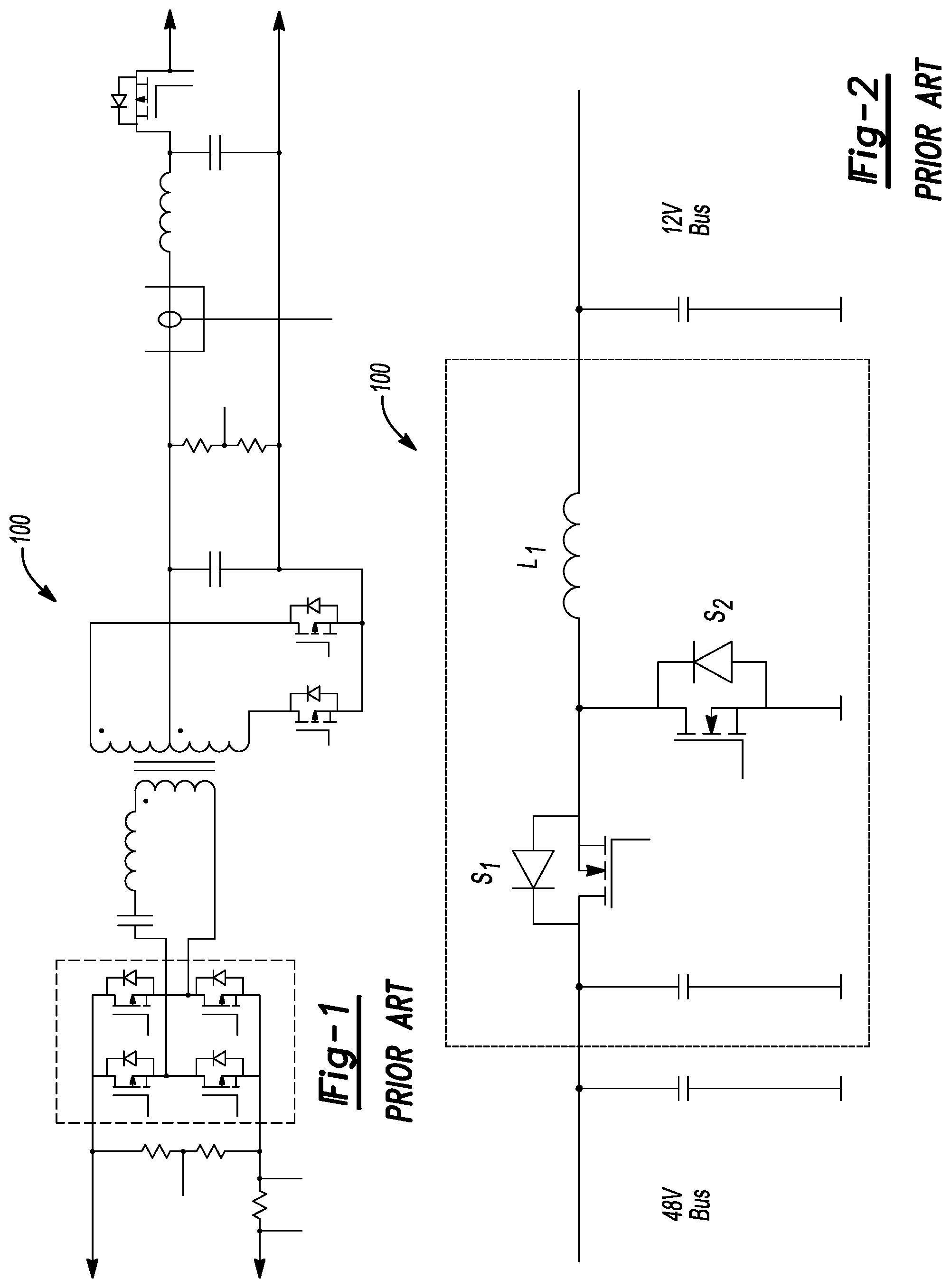 Patent US11784573 — HV/MV/LV DC/DC converter — Figure 1