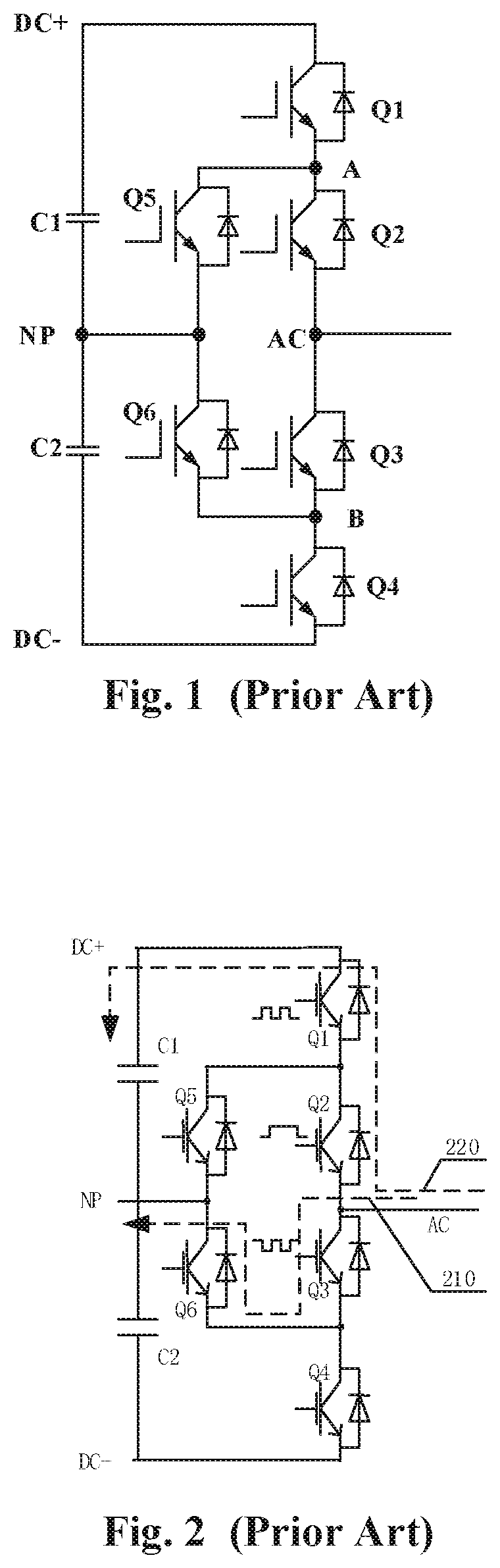 Patent US11784582 — Power component of three-level converter, three-level converter and wind turbine — Figure 1