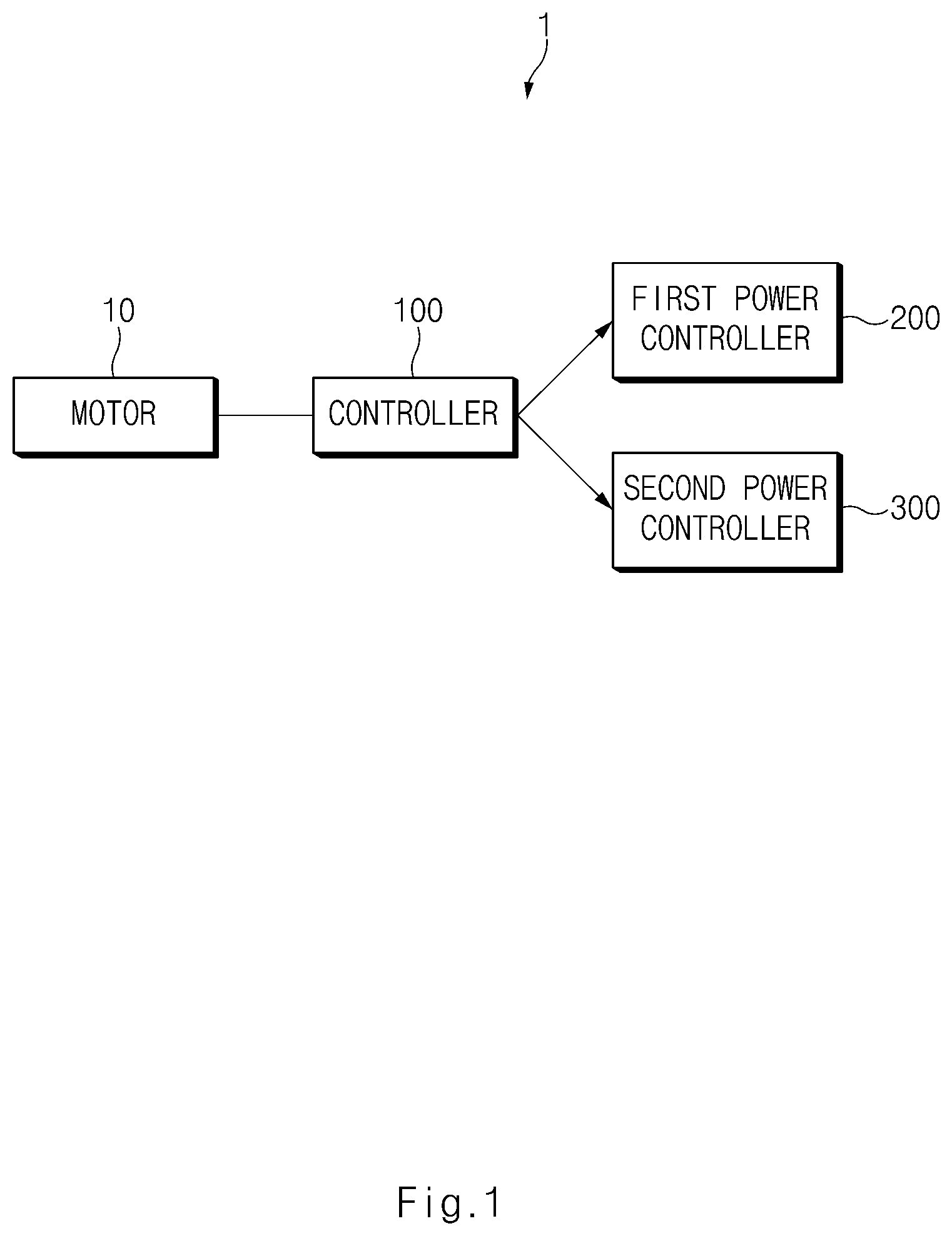Patent US11784597 — System and method for controlling output — Figure 1