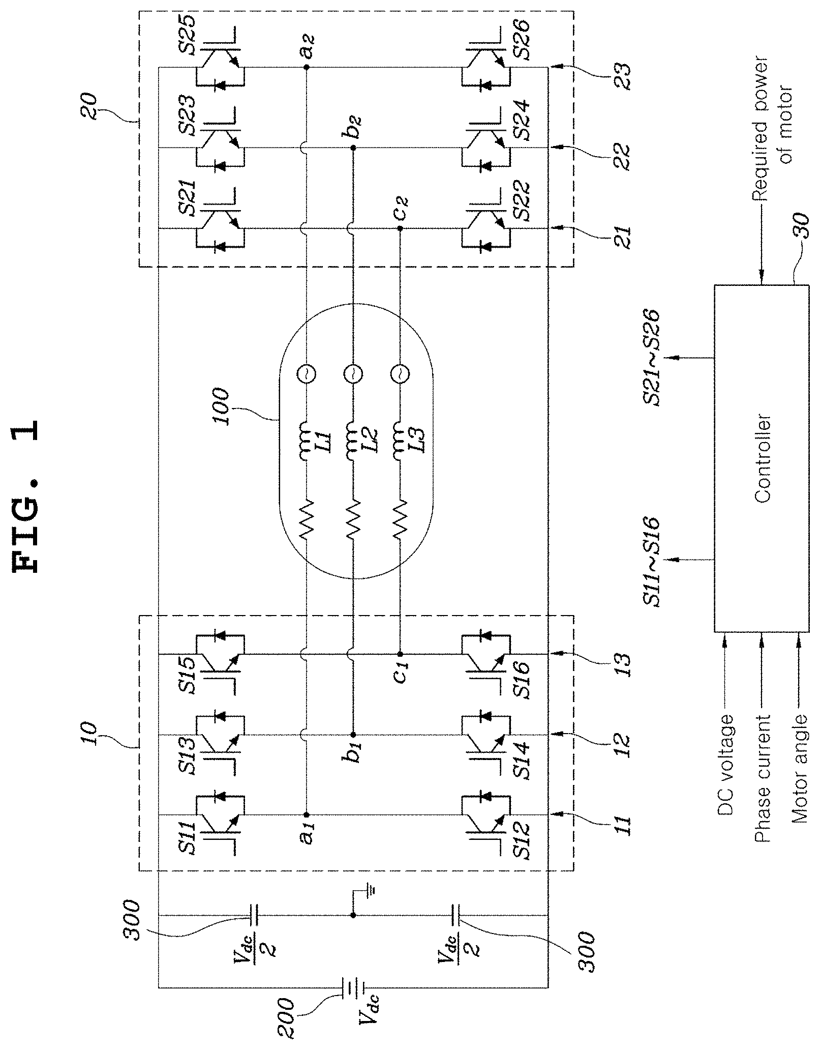 Patent US11784604 — Motor driving apparatus — Figure 1
