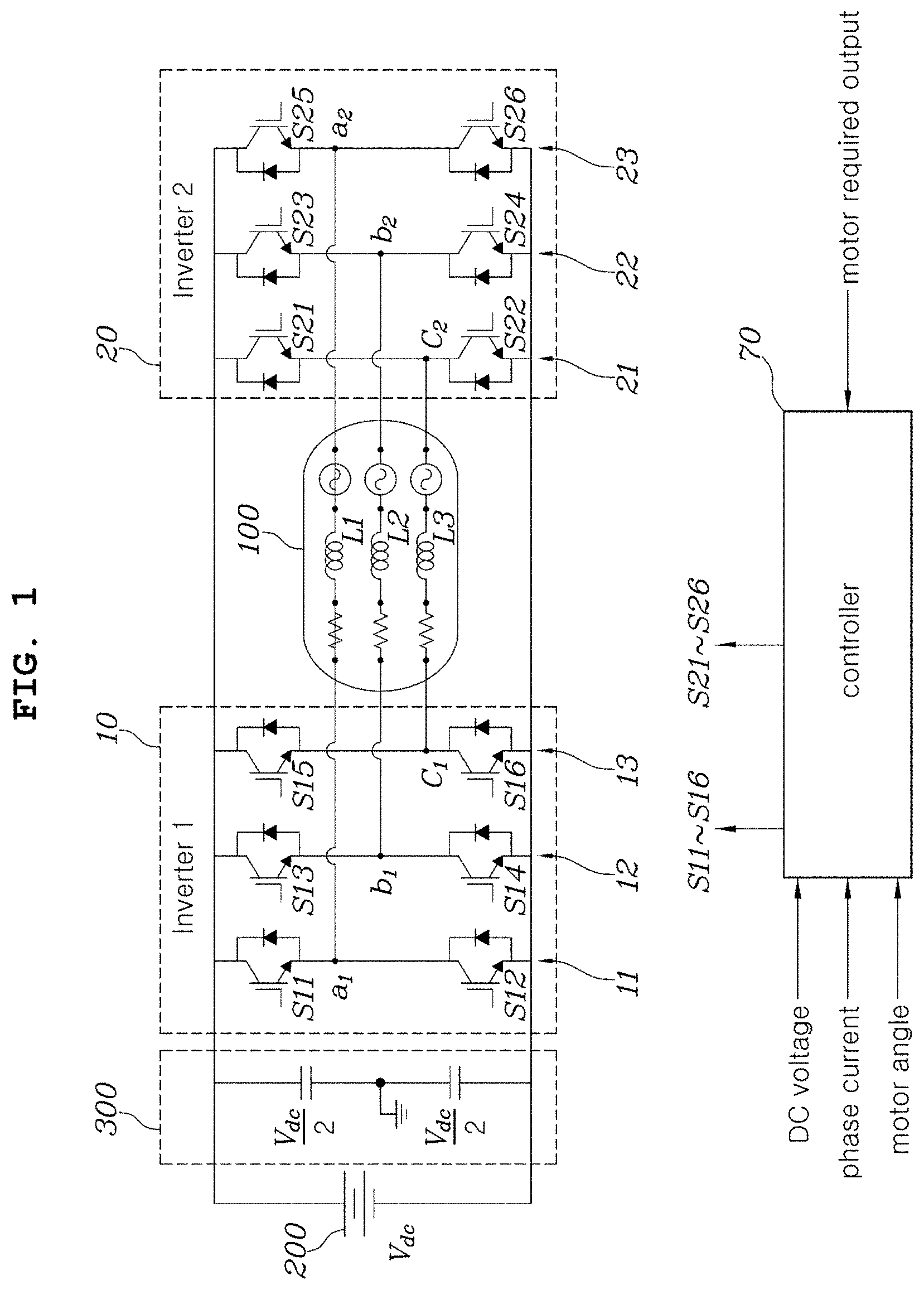 Patent US11784605 — Motor driving apparatus — Figure 1