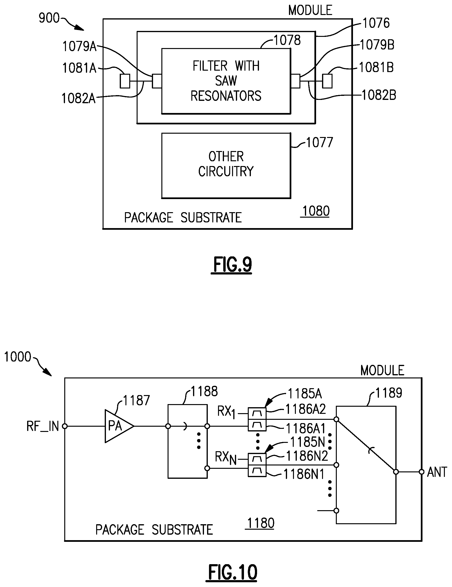 Patent US11784622 Figure 20 – Laser-marked packaged surface acoustic wave devices