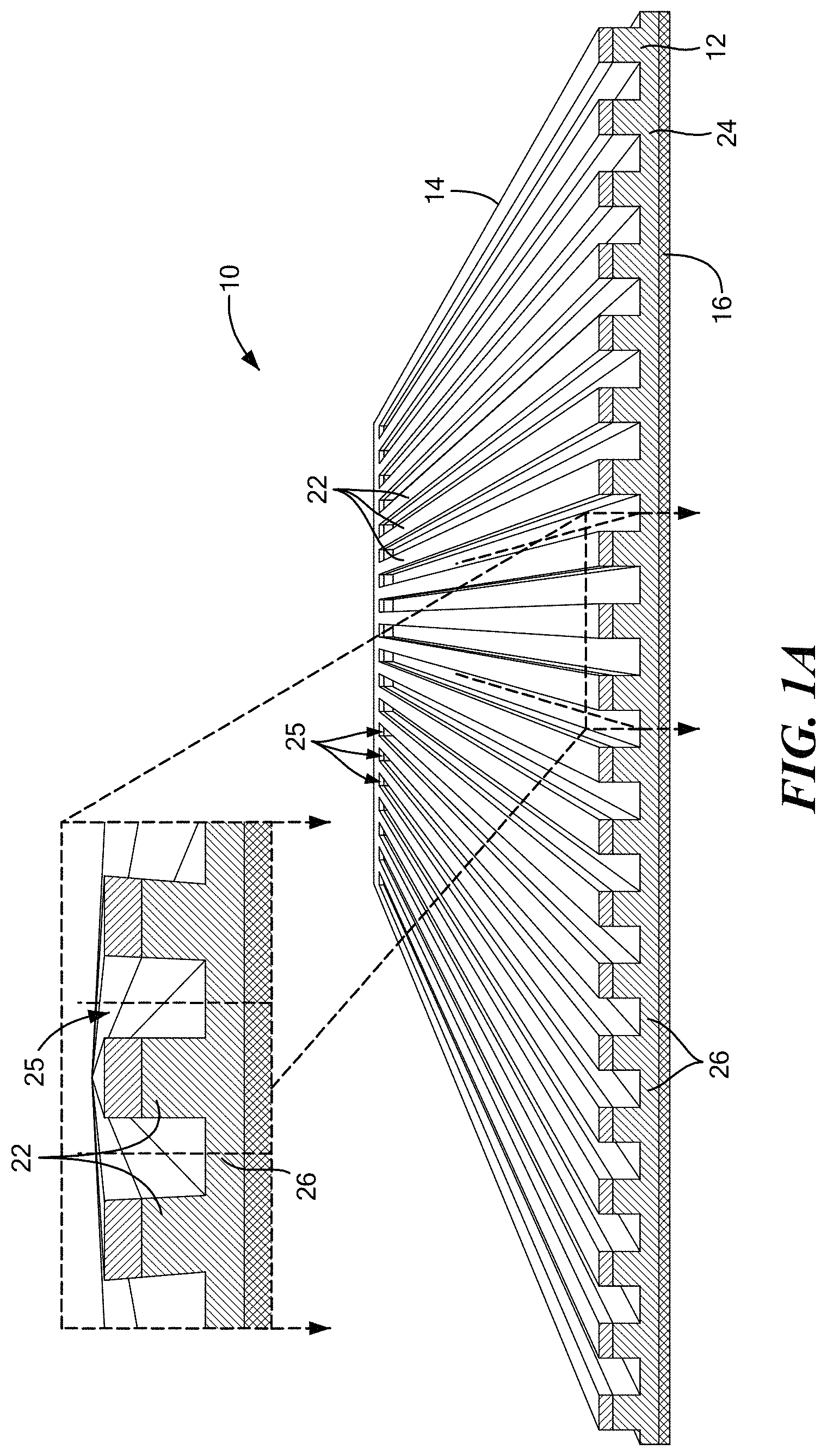 Patent US11784623 — Two dimensional rod resonator for RF filtering — Figure 1