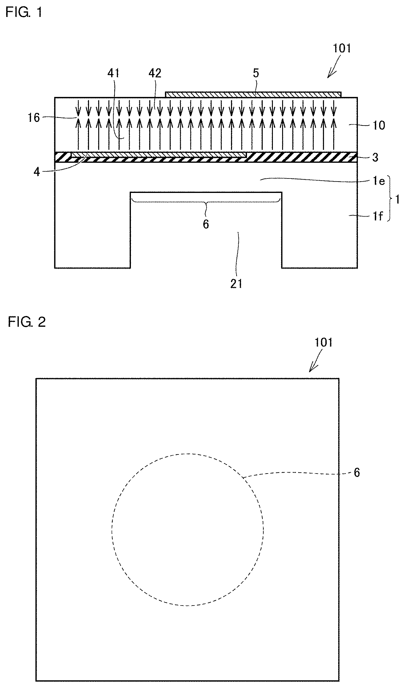 Patent US11784629 — Piezoelectric device — Figure 1
