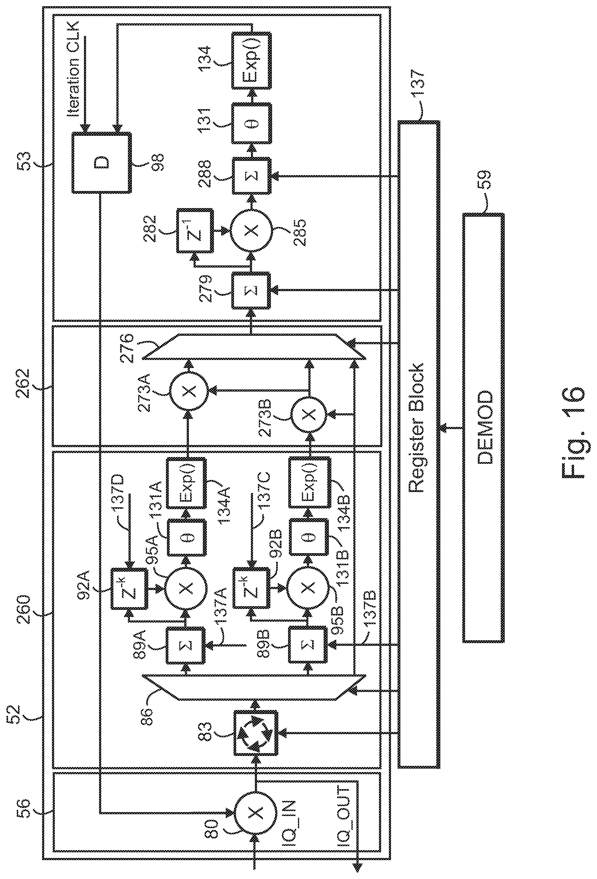 Patent US11784671 Figure 14 – Apparatus for receiver with carrier frequency offset correction using frequency information and associated methods