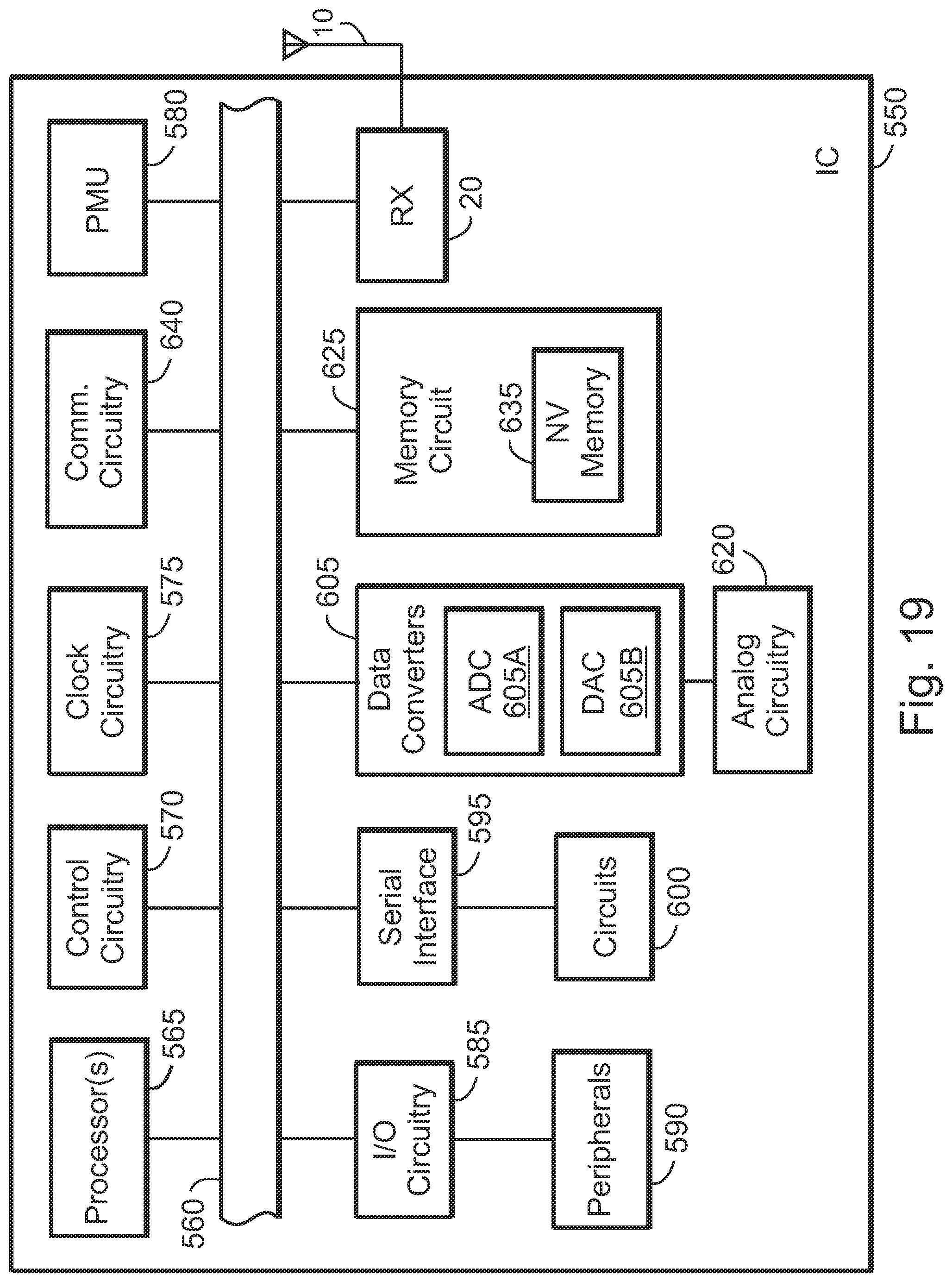 Patent US11784671 Figure 17 – Apparatus for receiver with carrier frequency offset correction using frequency information and associated methods