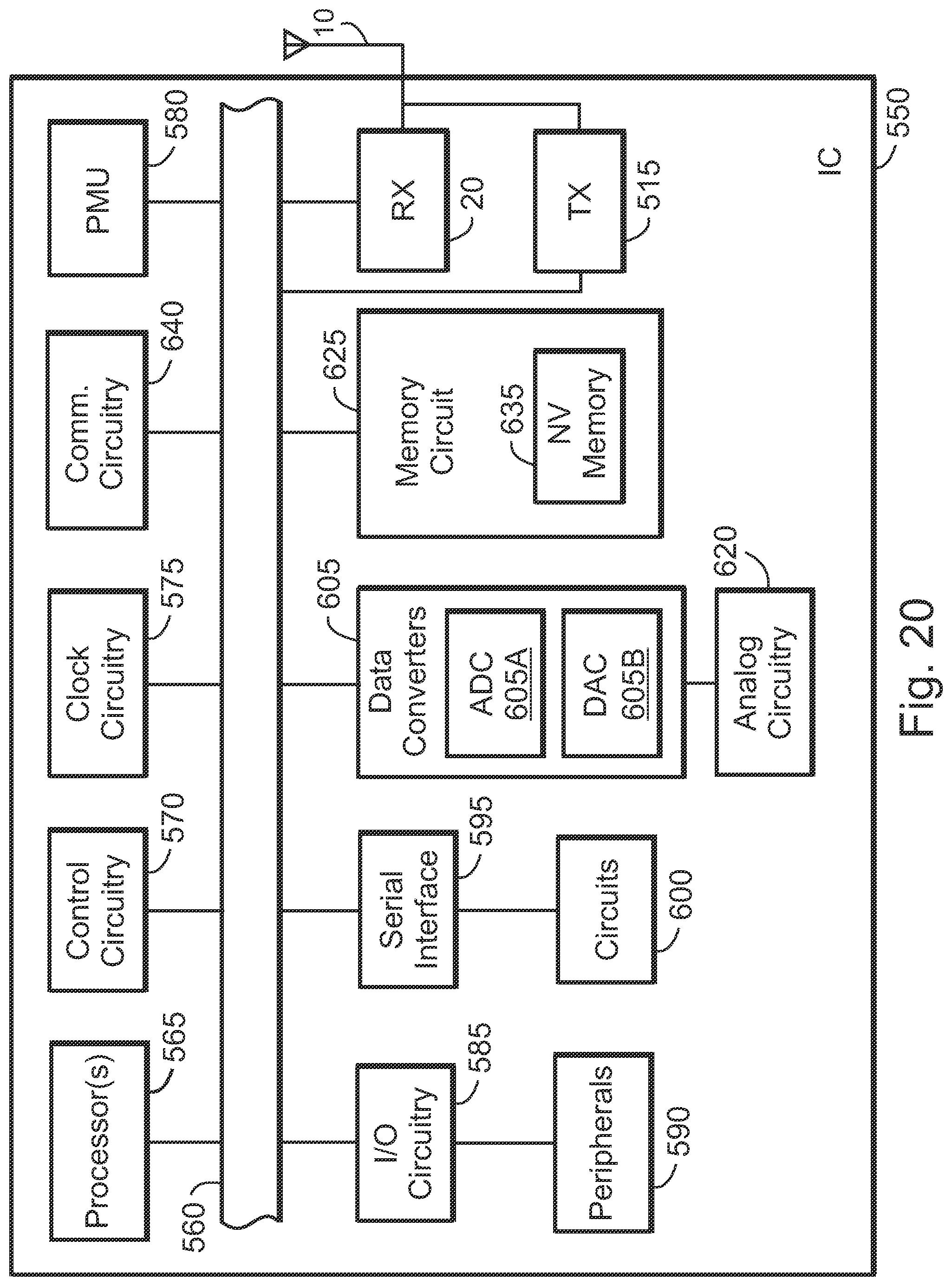 Patent US11784671 Figure 18 – Apparatus for receiver with carrier frequency offset correction using frequency information and associated methods