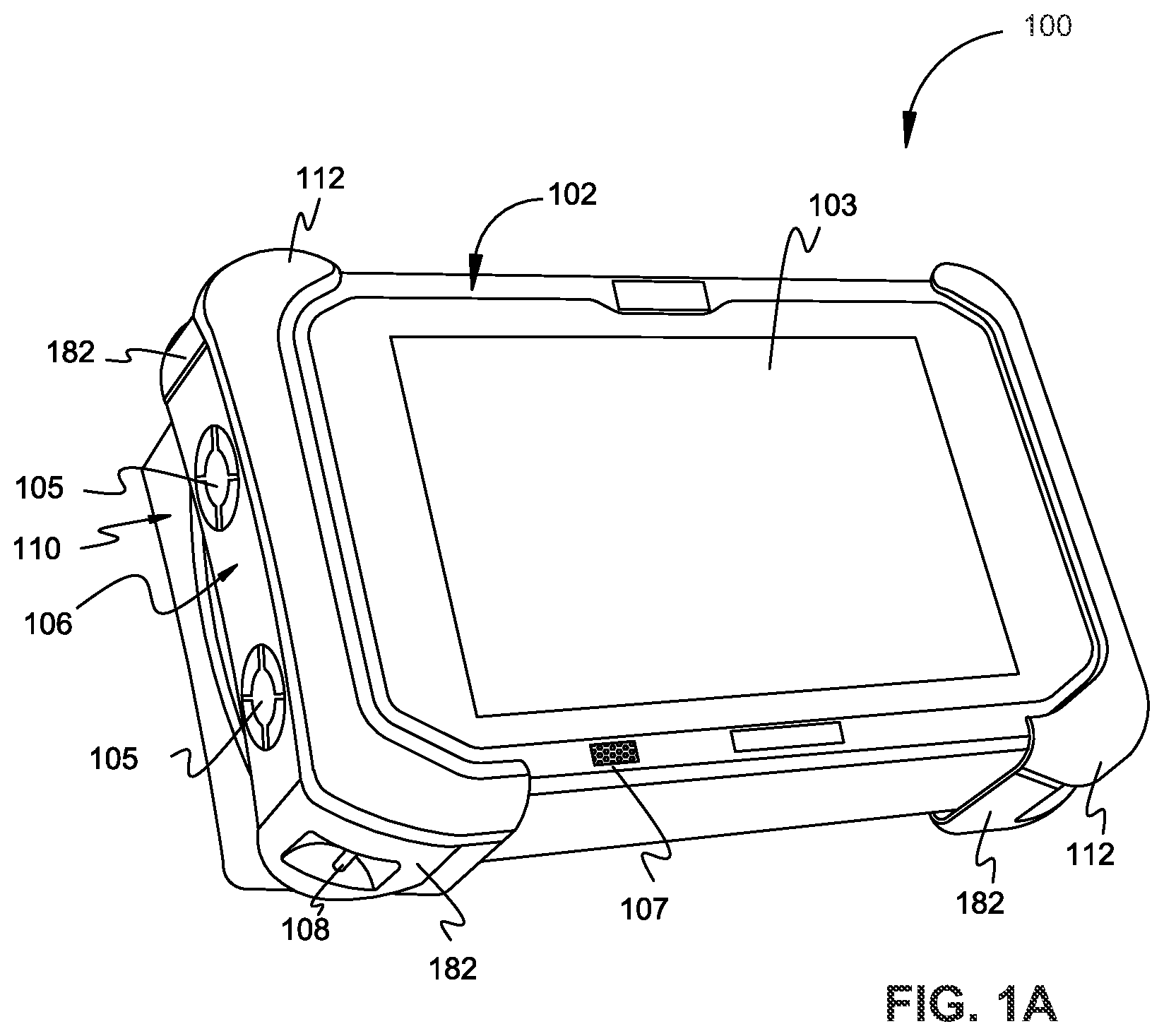Patent US11784712 — Modular cell site installation, testing, measurement, and maintenance tool — Figure 1
