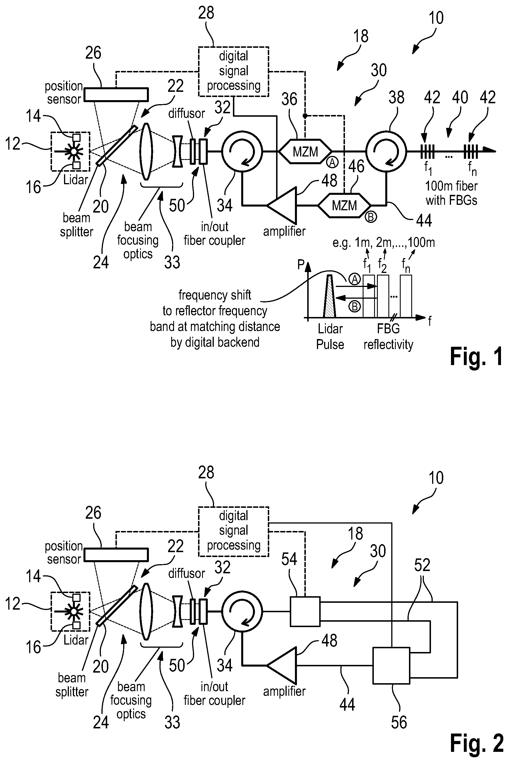 Patent US11784718 — System for creating an adjustable delay — Figure 1