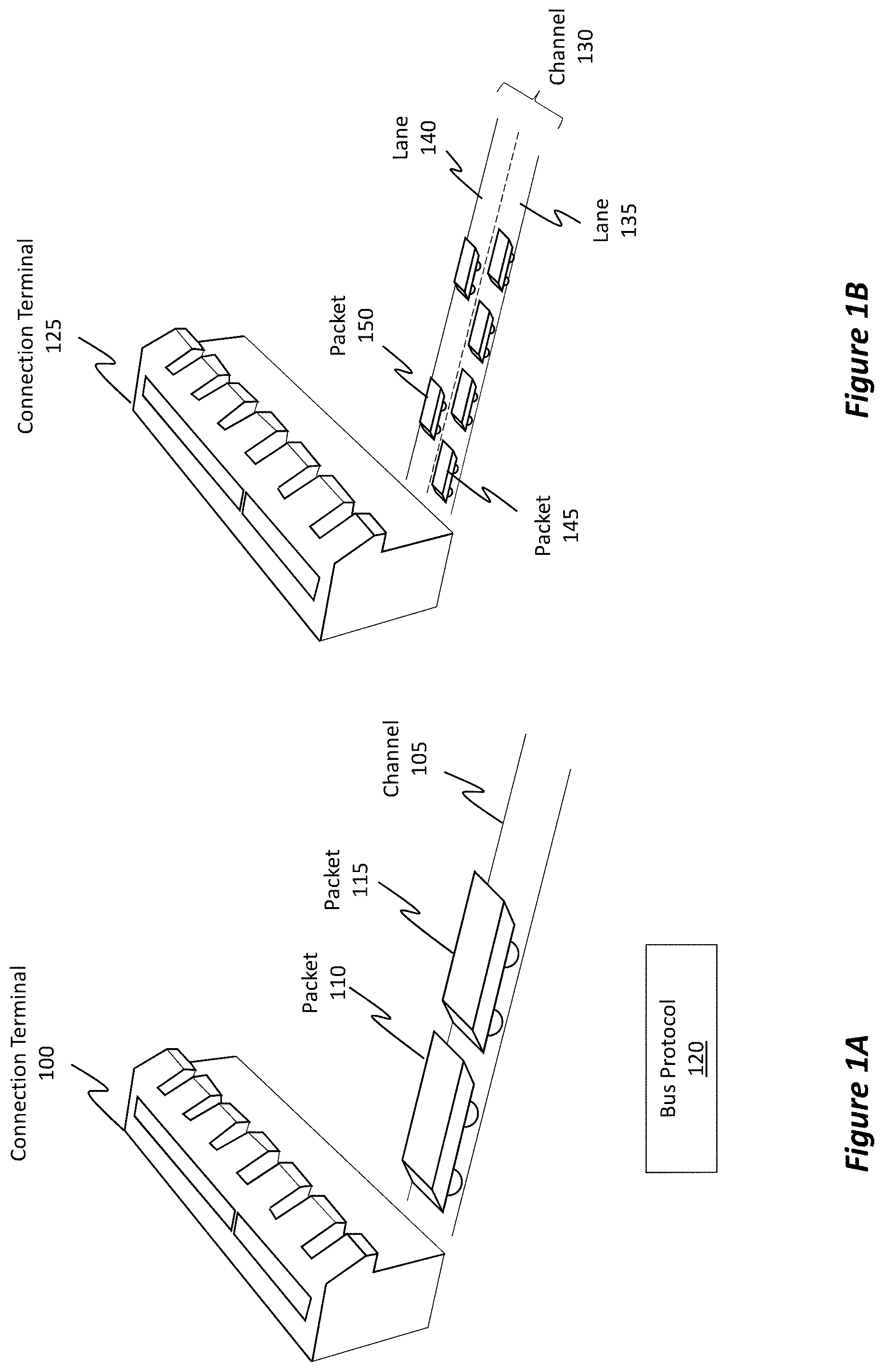 Patent US11784754 — Error recovery and power management between nodes of an interconnection network — Figure 1
