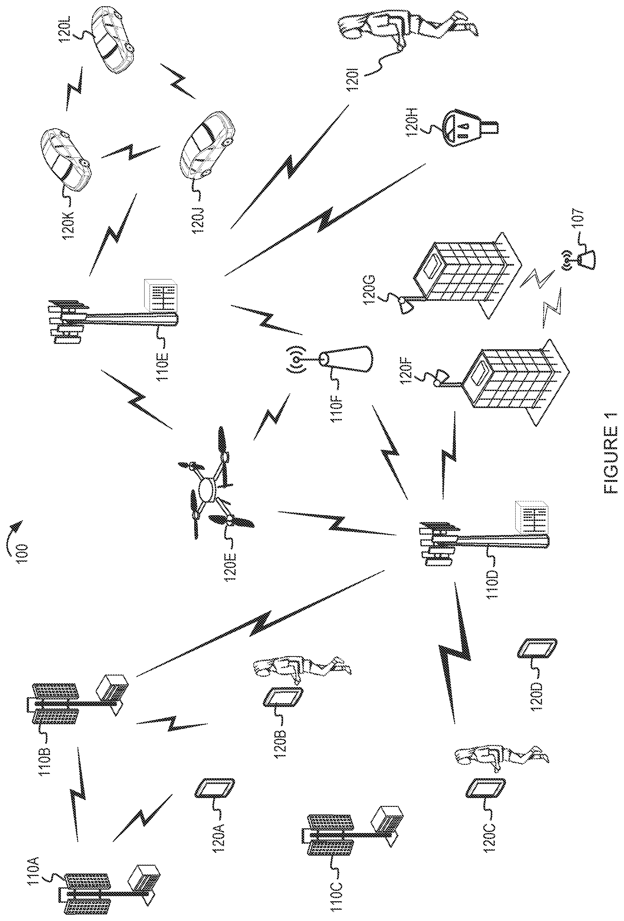 Patent US11784758 Figure 1 – Hybrid automatic repeat request (HARQ) procedure using multiple beams in a wireless wide area network (WWAN)