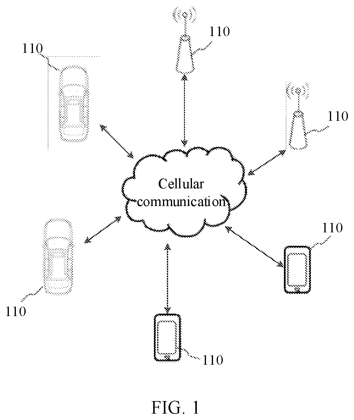 Patent US11784763 — Method, apparatus, and system for transmitting feedback information between internet-of-vehicles devices — Figure 1