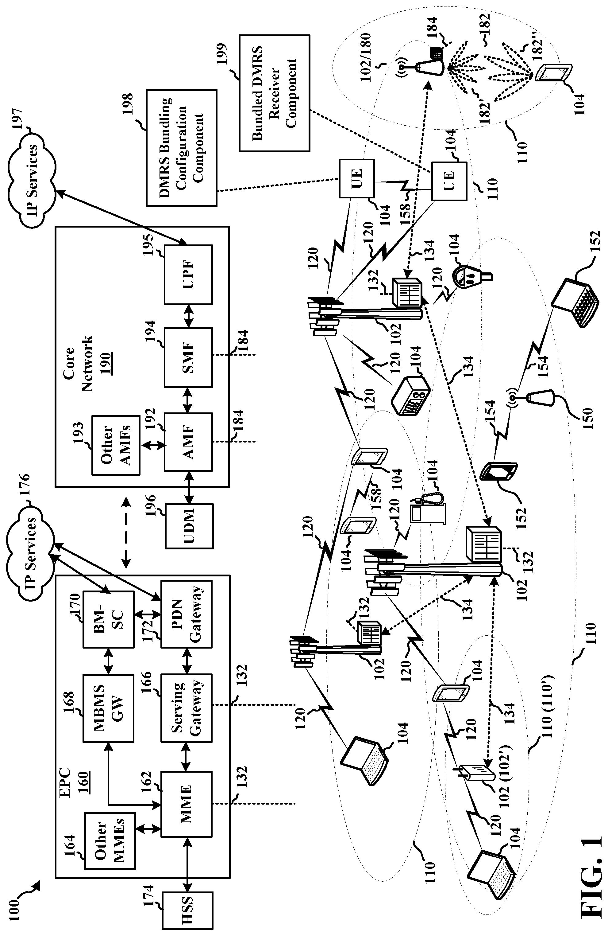 Patent US11784769 — AGC aspects of sidelink DMRS bundling — Figure 1