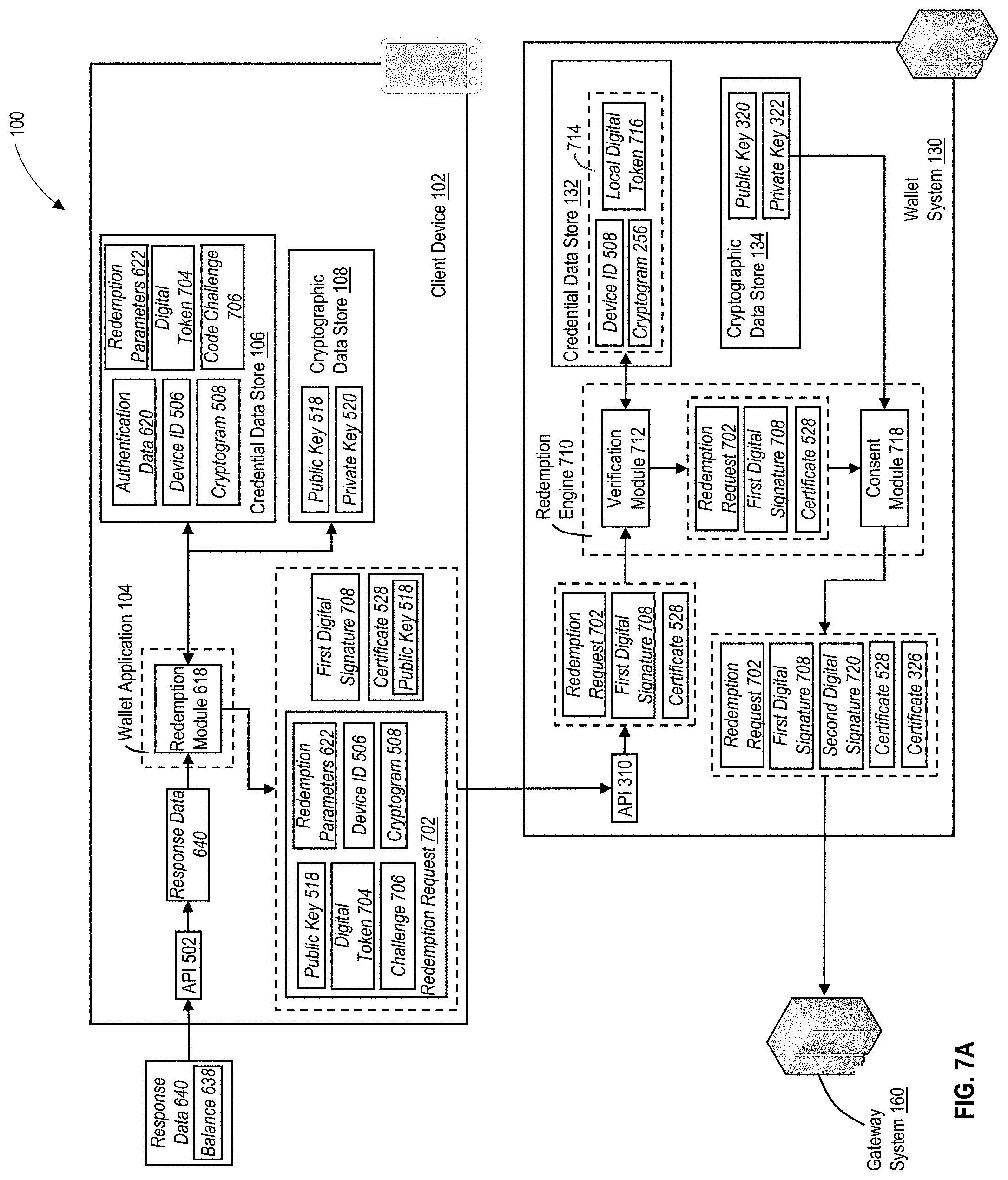 Patent US11784799 Figure 13 – Secure distribution and management of cryptographic keys within a computing environment using distributed ledgers