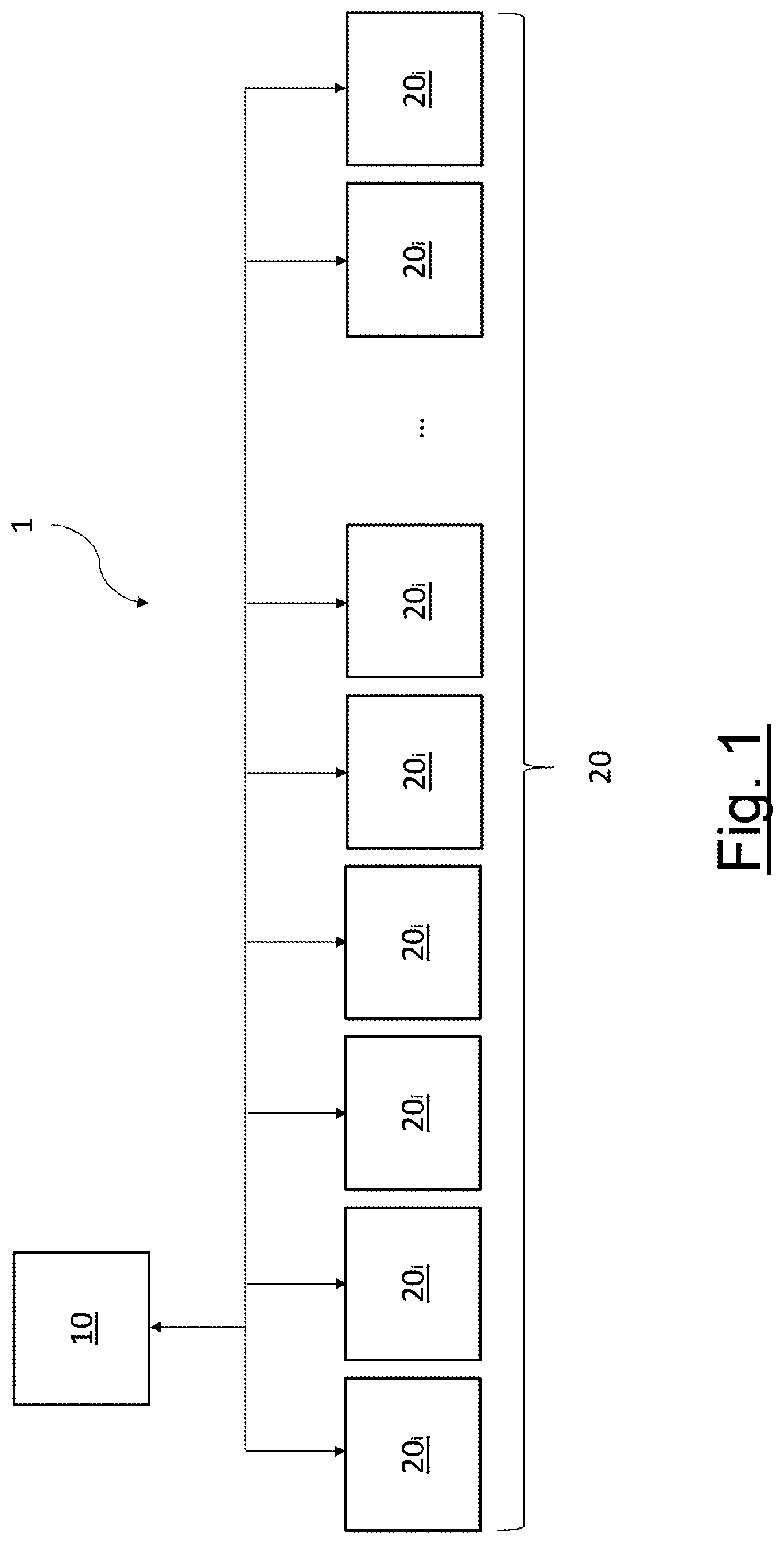 Patent US11784848 — Method of assigning an operative address — Figure 1