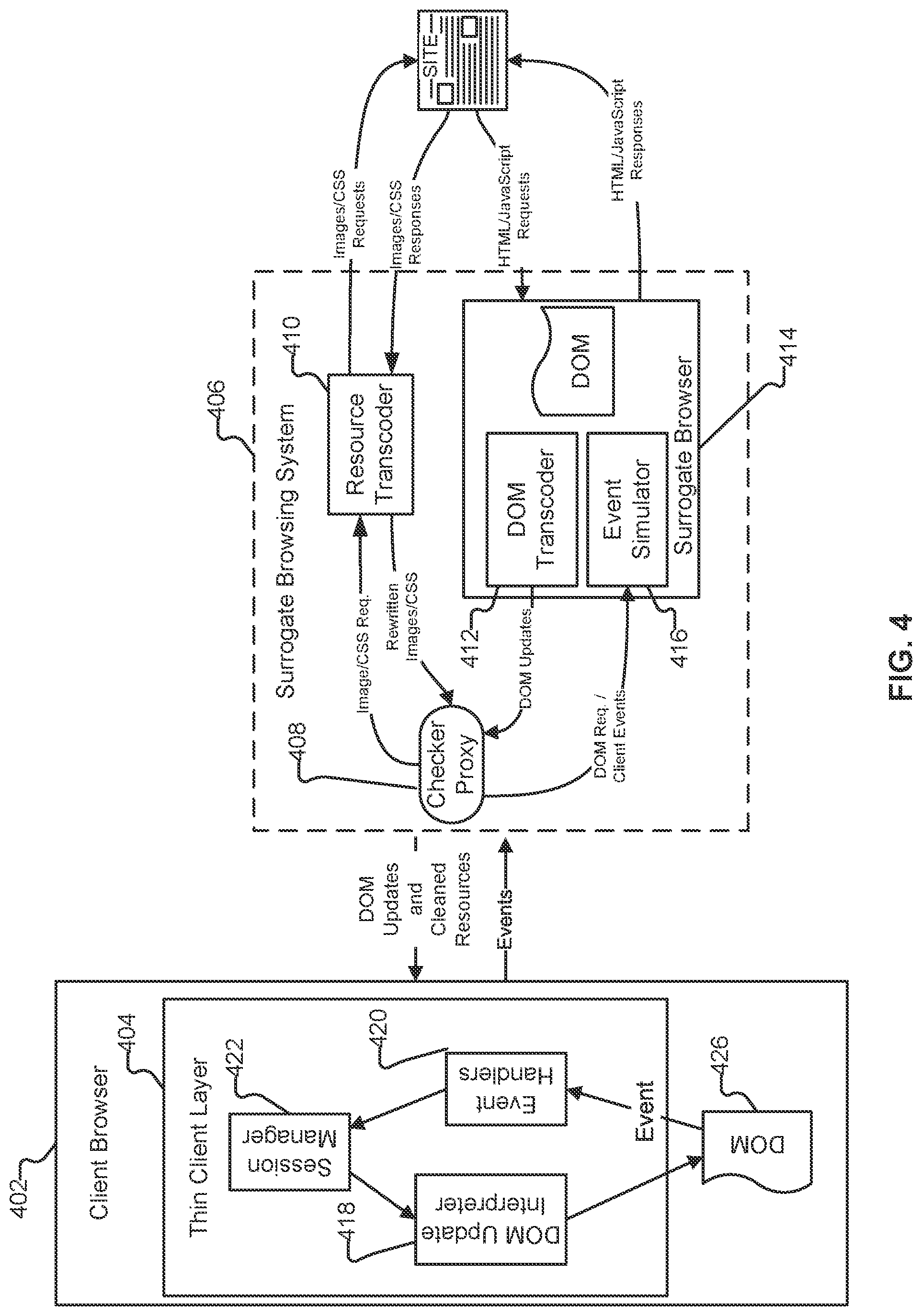 Patent US11784887 Figure 4 – Bandwidth throttling