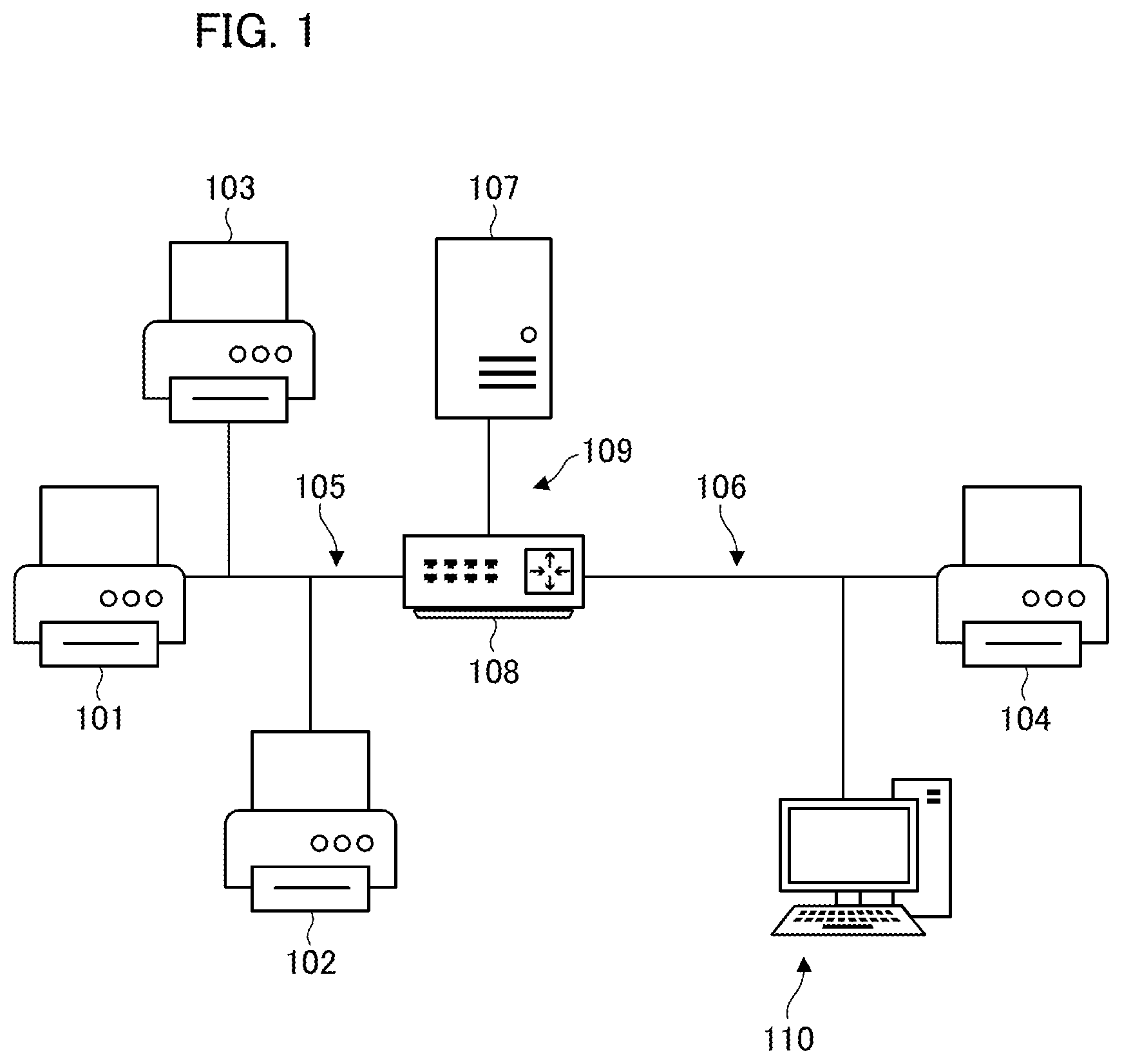 Patent US11784966 — Information processing device, control method for information processing device, and recording medium, that suppress duplication of a device name in a DNS server — Figure 1
