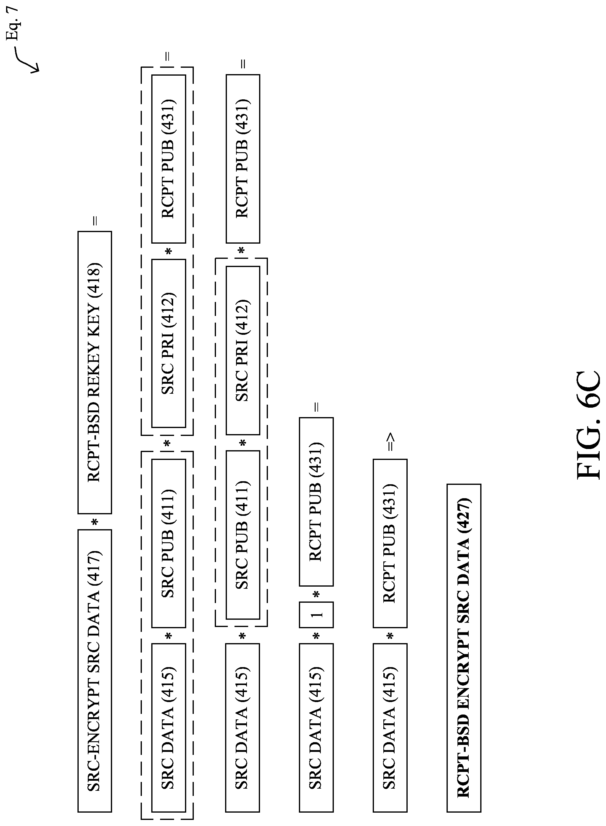 Patent US11784989 Figure 7 – Controlling transmission of information through a zero-knowledge data management network