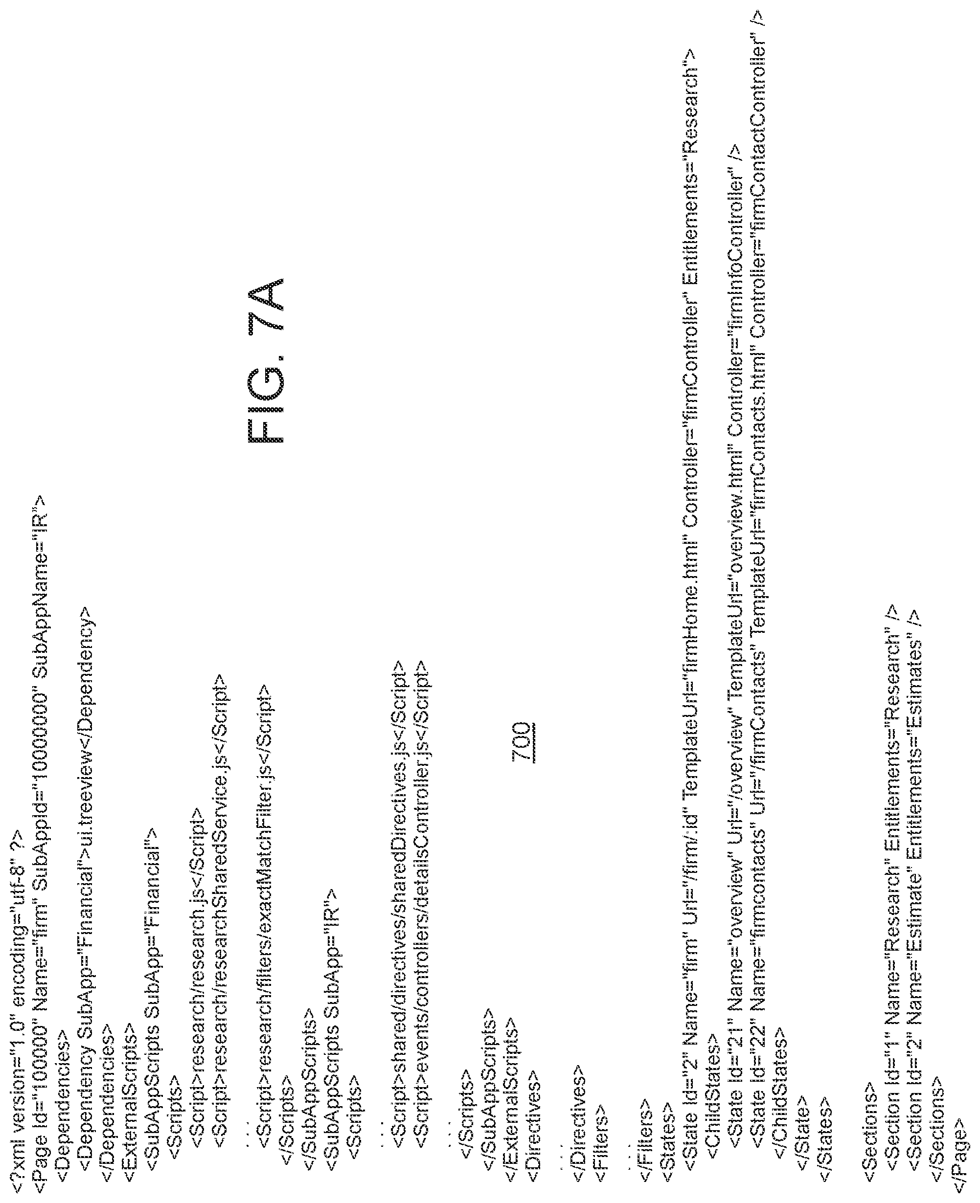 Patent US11785099 Figure 8 – Software application architecture