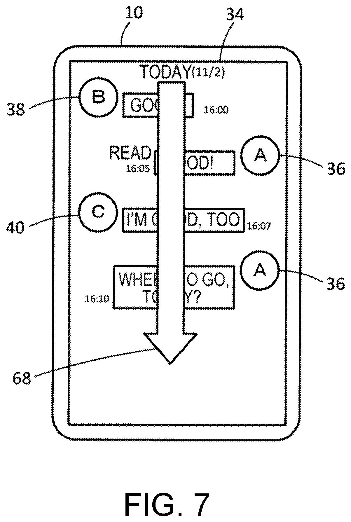 Patent US11785132 Figure 6 – Information processing apparatus and non-transitory computer readable medium for processing information