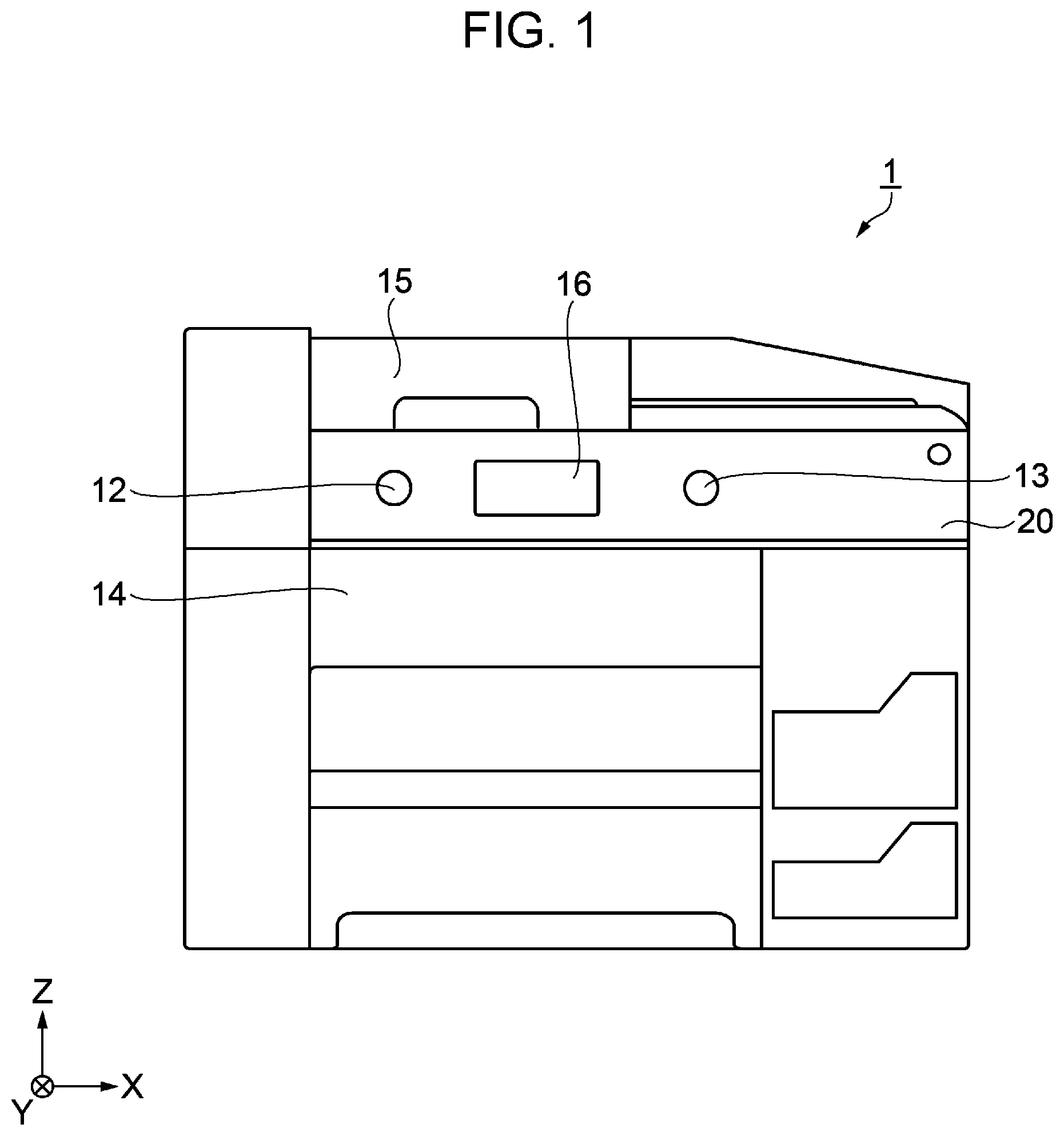 Patent US11785159 Figure 1 – Image processing apparatus and method of controlling the image processing apparatus to detect objects and switch a power mode