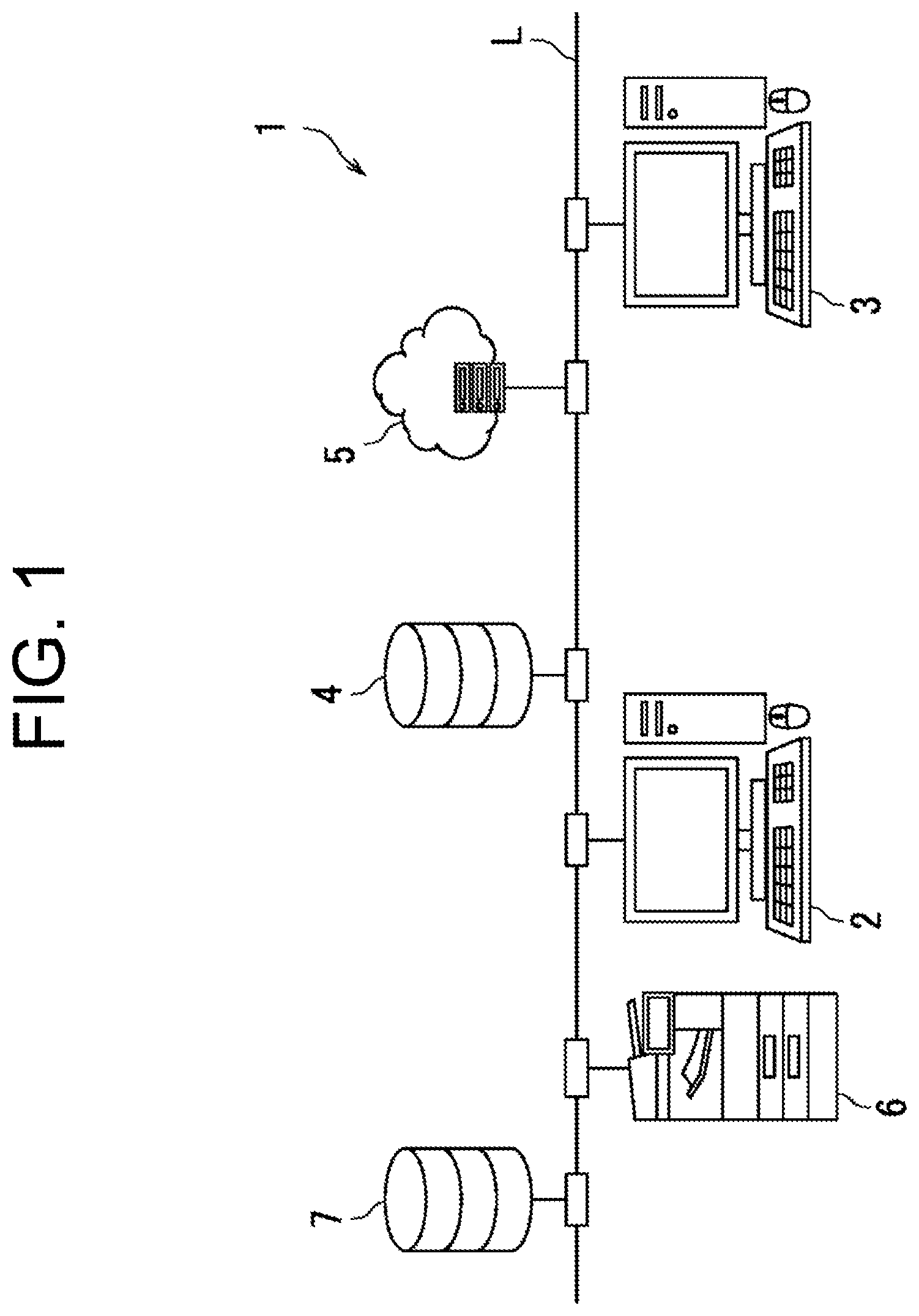 Patent US11785166 — Image forming system — Figure 1