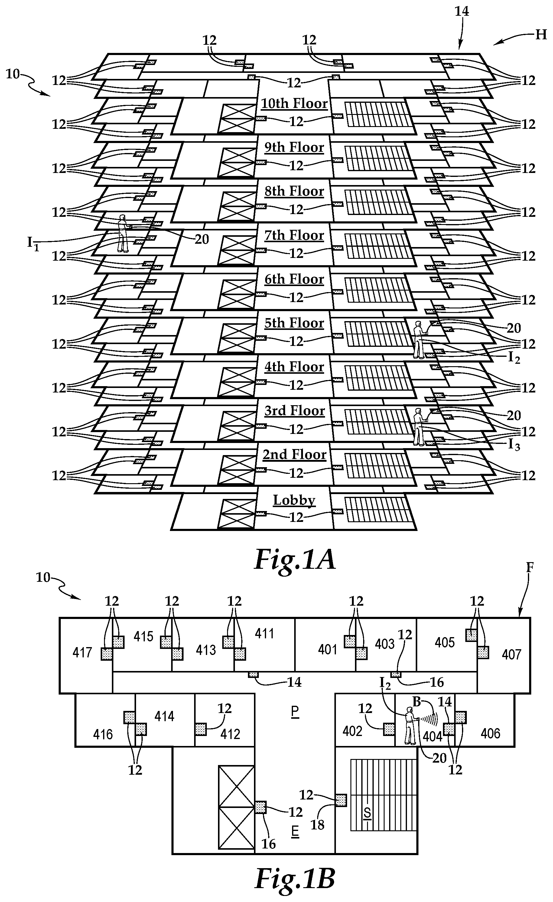 Patent US11785265 — Geolocationing system and method for use of same — Figure 1