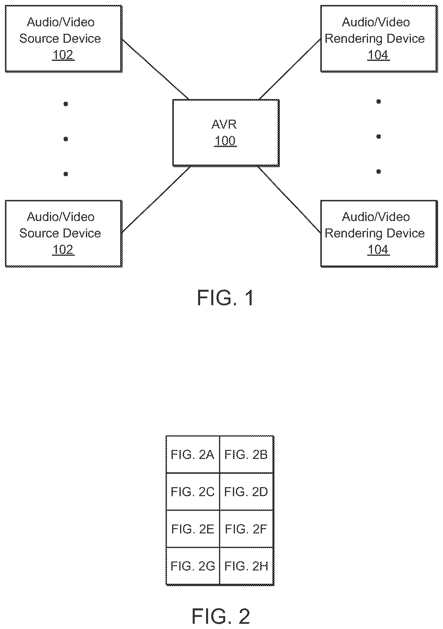 Patent US11785285 Figure 1 – Audio video receiver (AVR) architecture