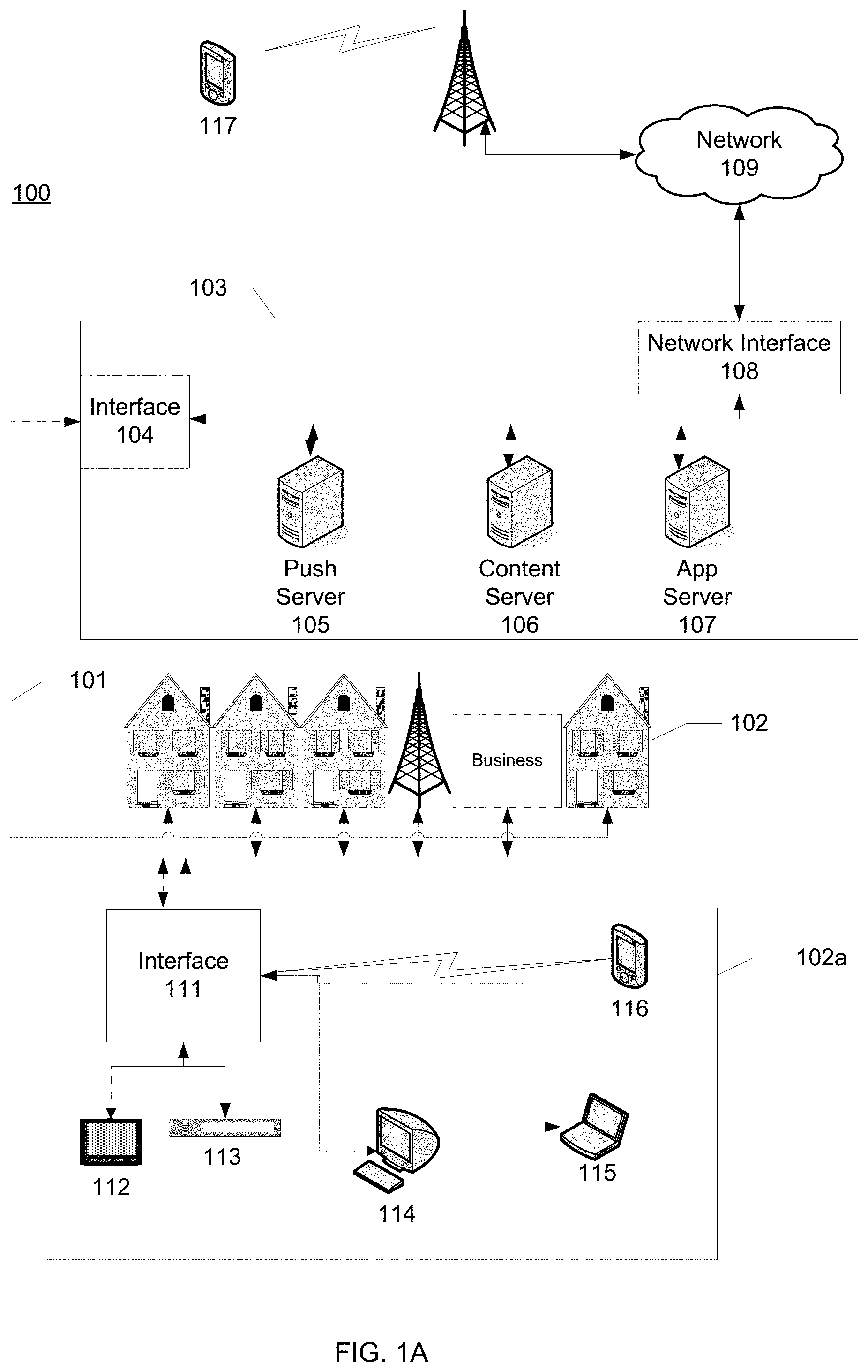 Patent US11785311 — Optimized delivery techniques — Figure 1