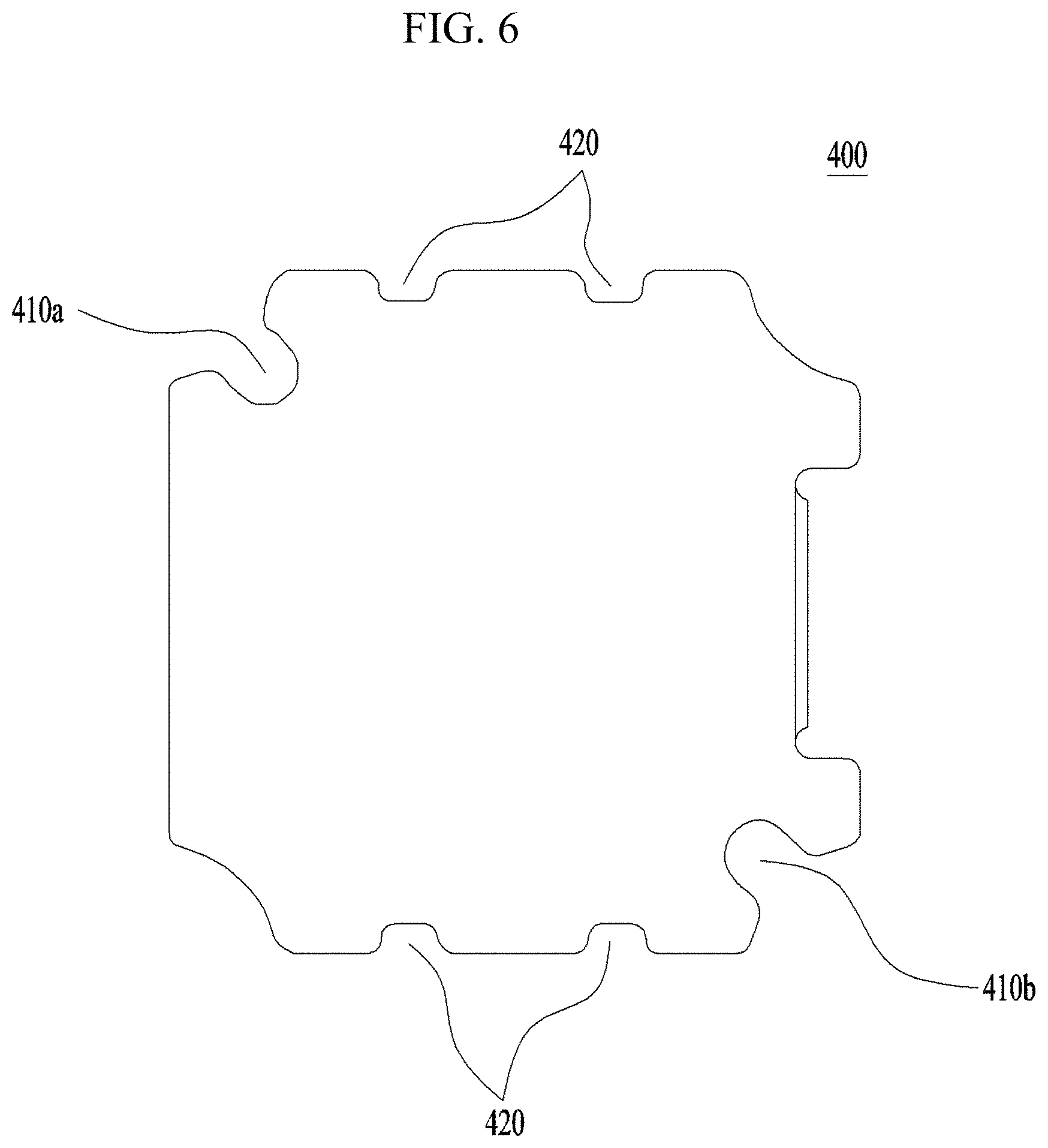 Patent US11785318 Figure 6 – Camera module including a housing with an adhesion surface