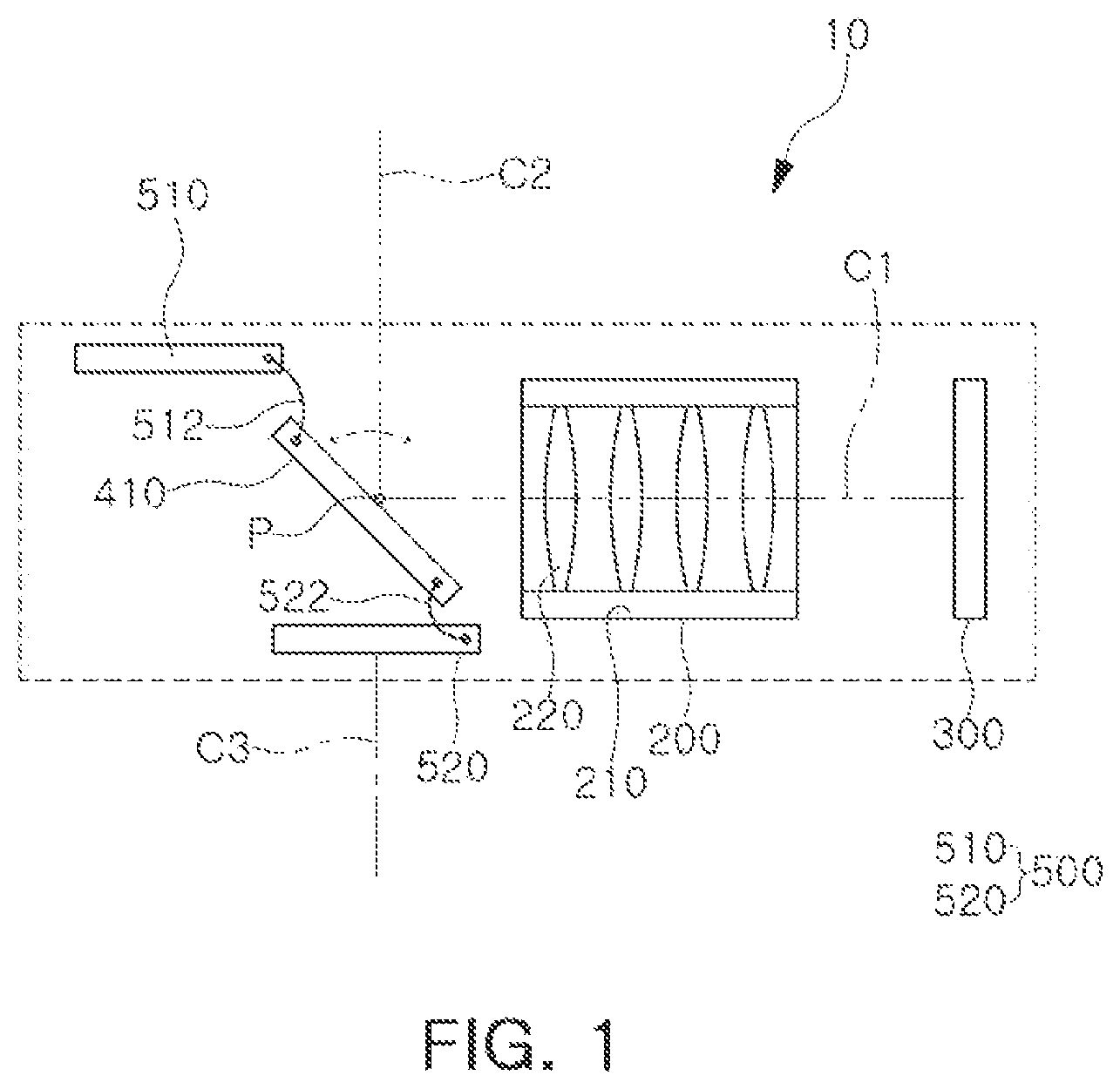 Patent US11785320 — Camera module and portable terminal having the same — Figure 1