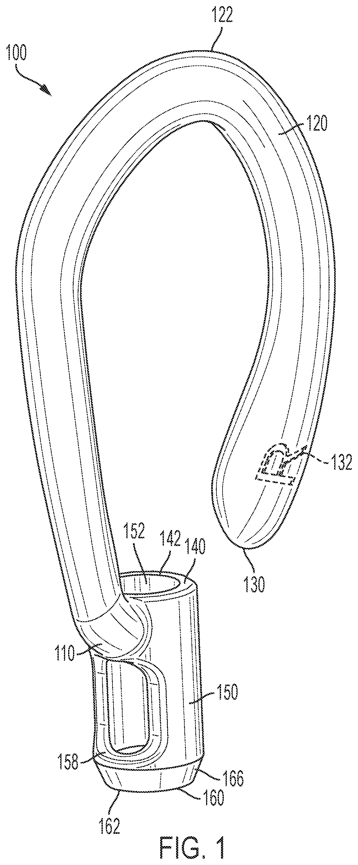 Patent US11785373 Figure 1 – Ear hooks