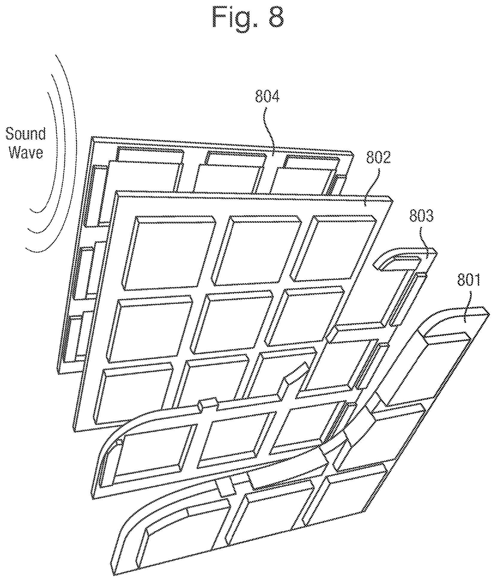 Patent US11785384 Figure 7 – Acoustic wave manipulation