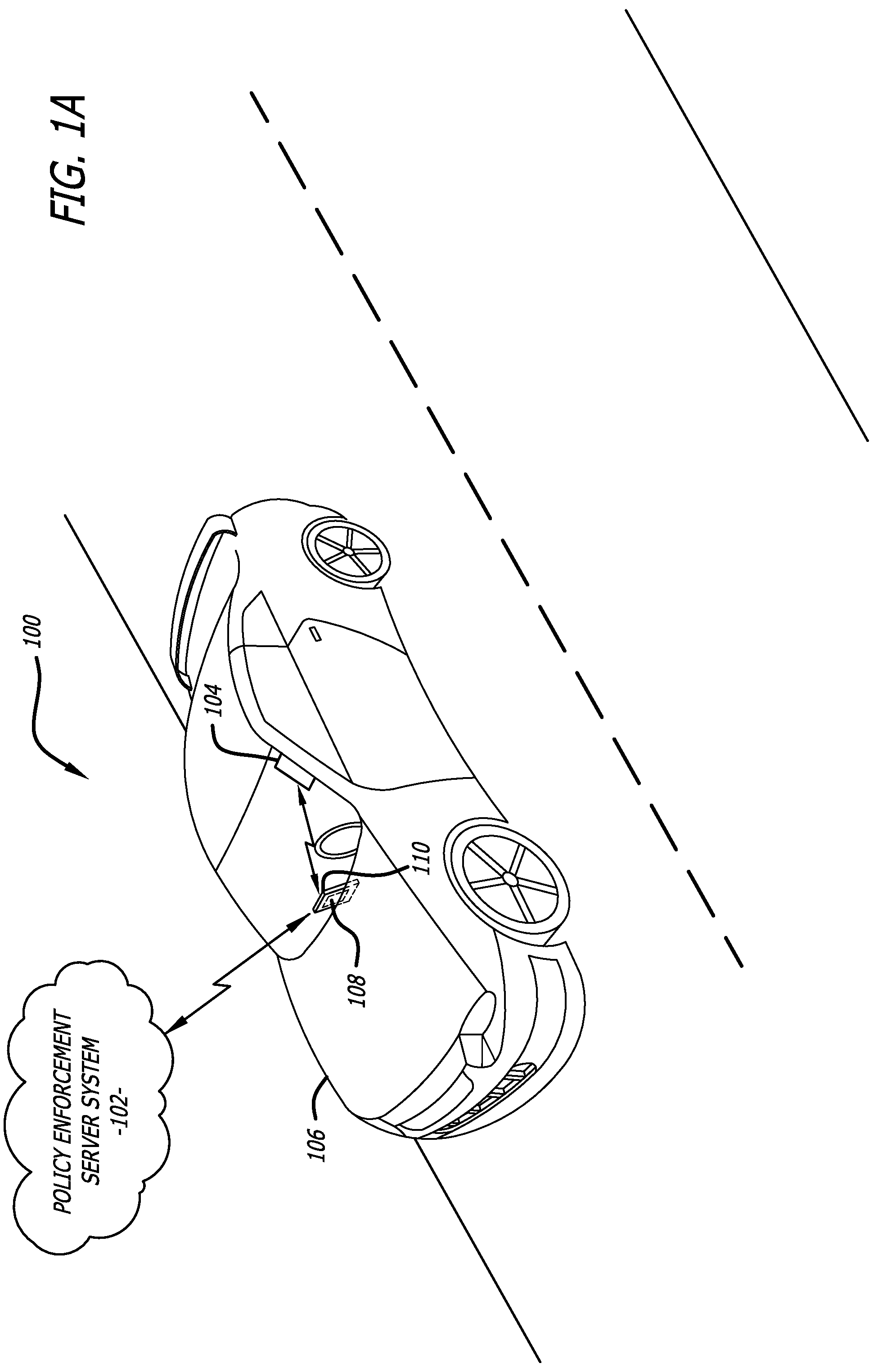 Patent US11785418 — System and method for determining network device handling — Figure 1