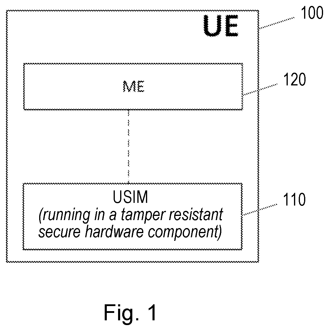 Patent US11785451 — Managing identifier privacy — Figure 1